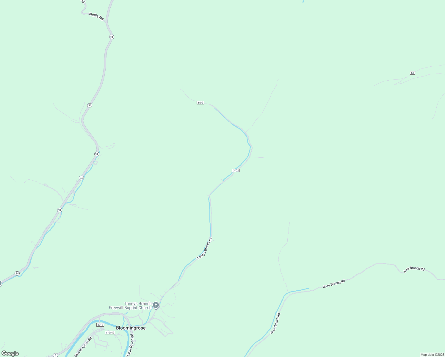 map of restaurants, bars, coffee shops, grocery stores, and more near in Bloomingrose