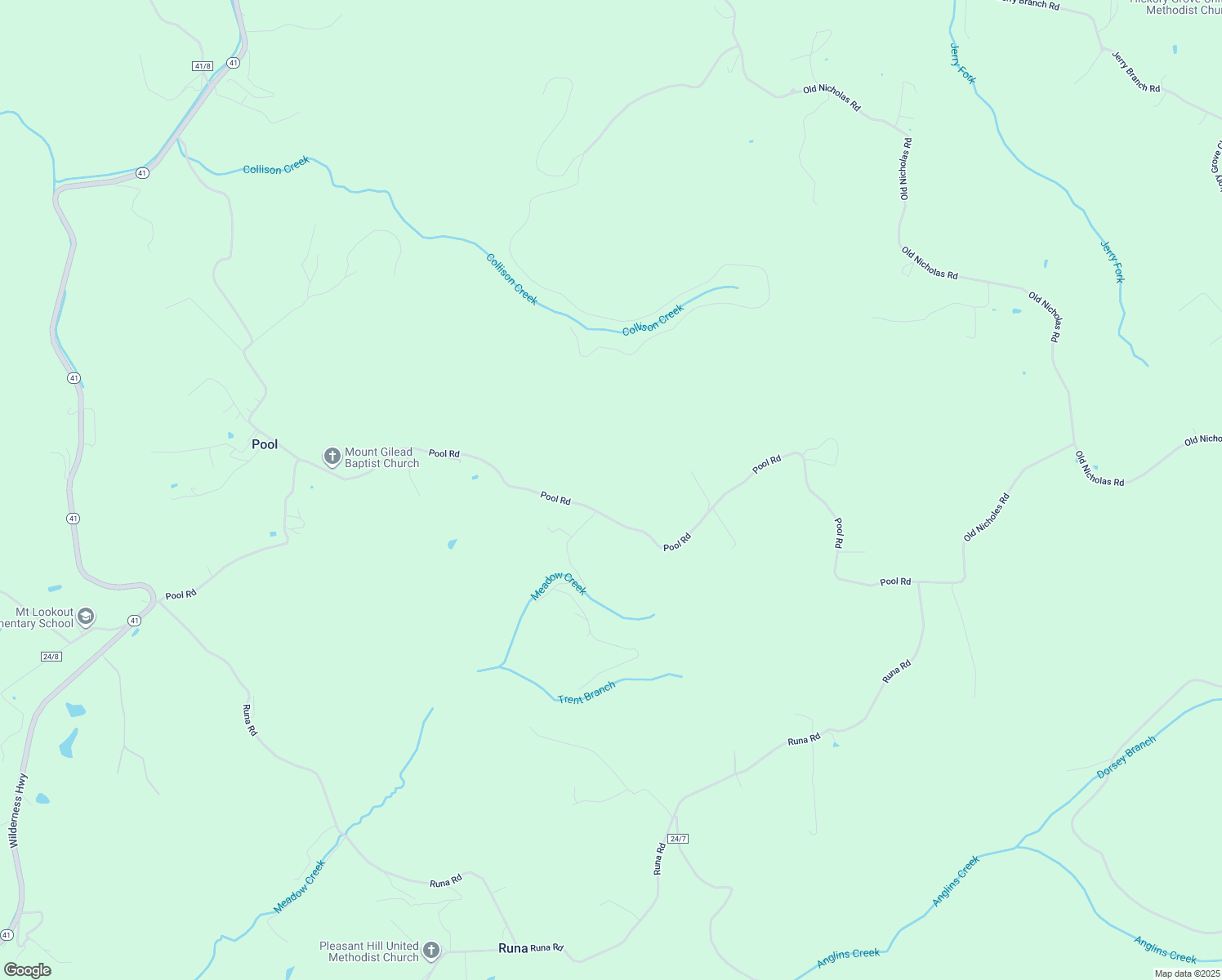 map of restaurants, bars, coffee shops, grocery stores, and more near in Pool