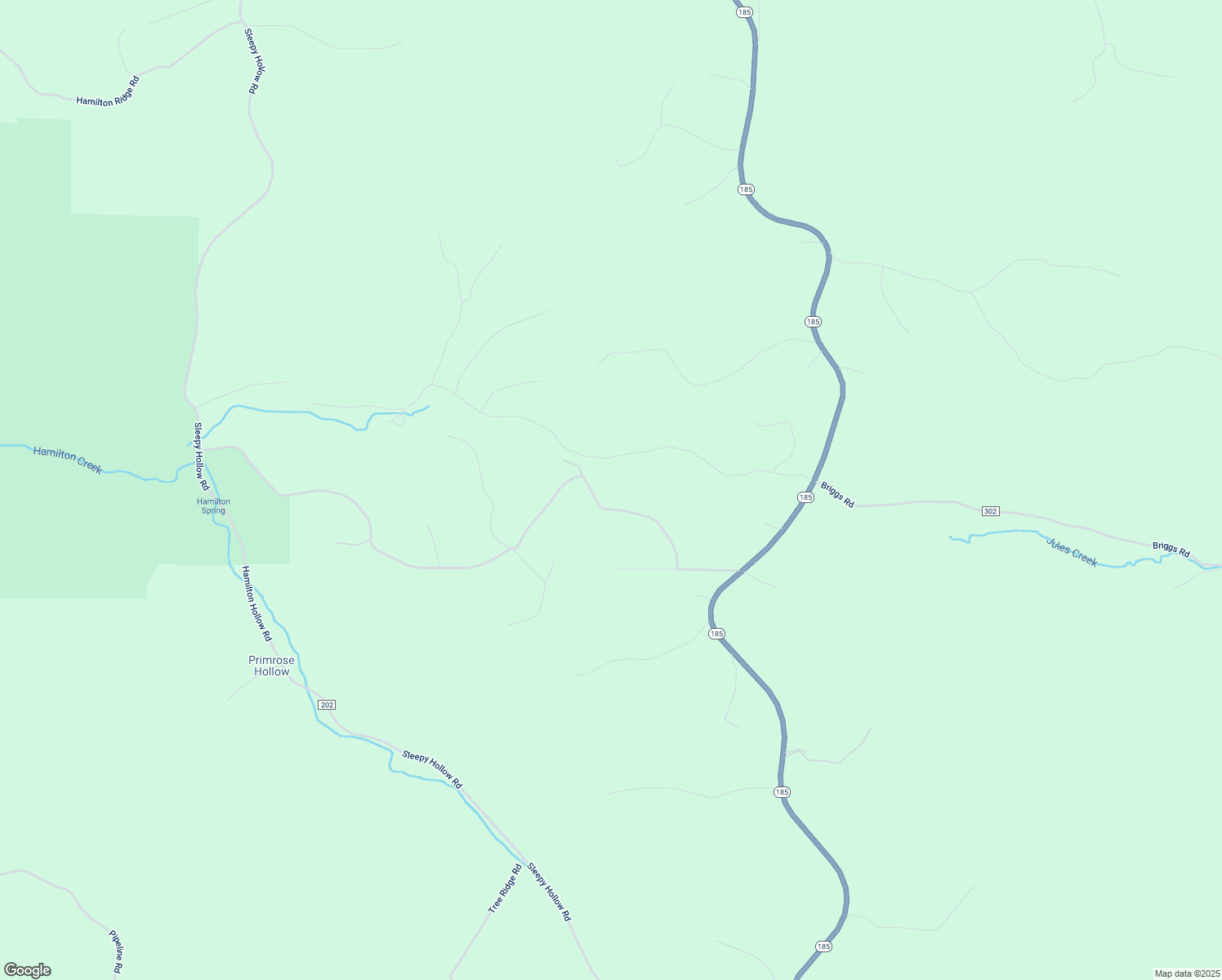 map of restaurants, bars, coffee shops, grocery stores, and more near 10450 Moss Oak Road in Sullivan