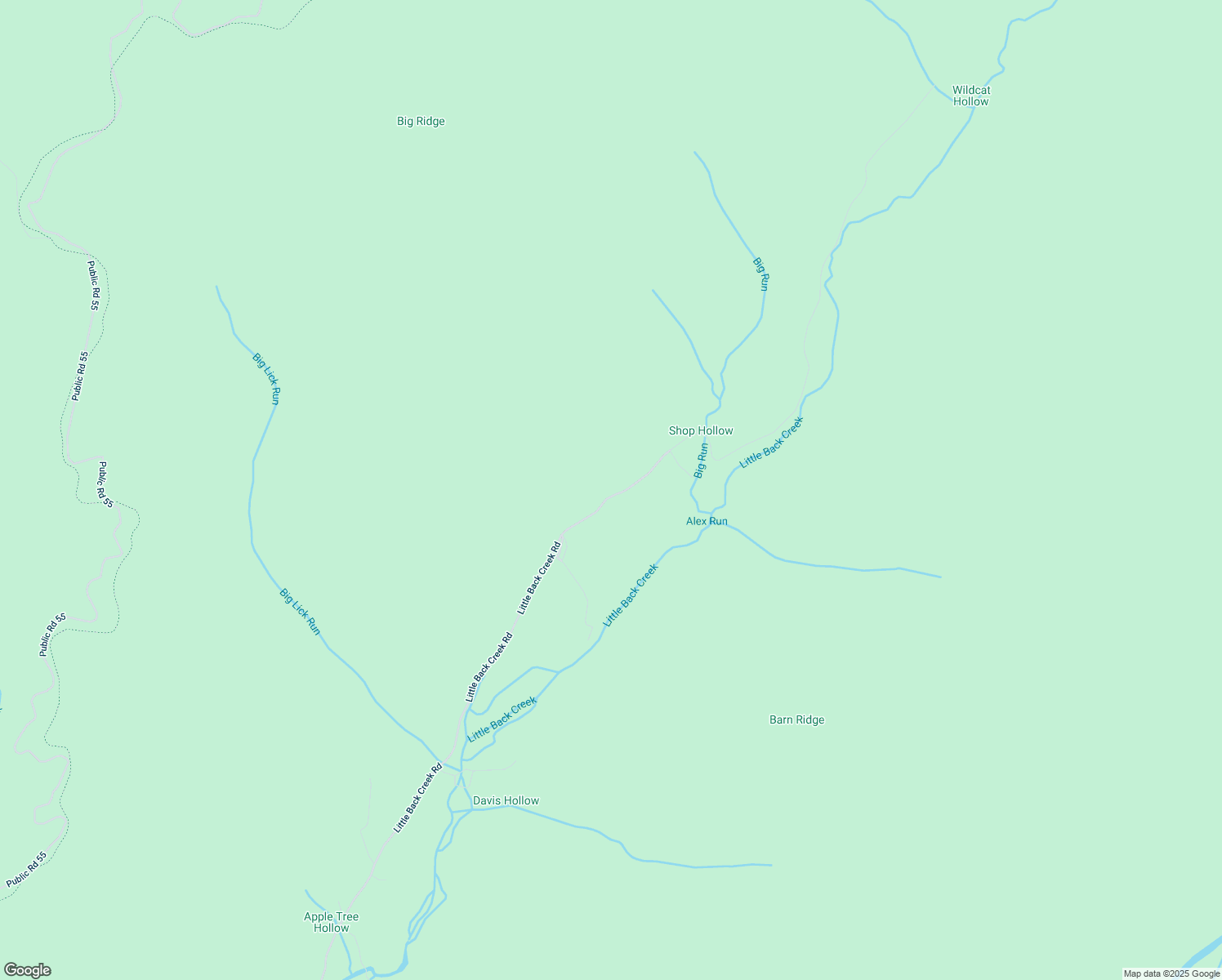 map of restaurants, bars, coffee shops, grocery stores, and more near 3661 Little Back Creek Road in Warm Springs
