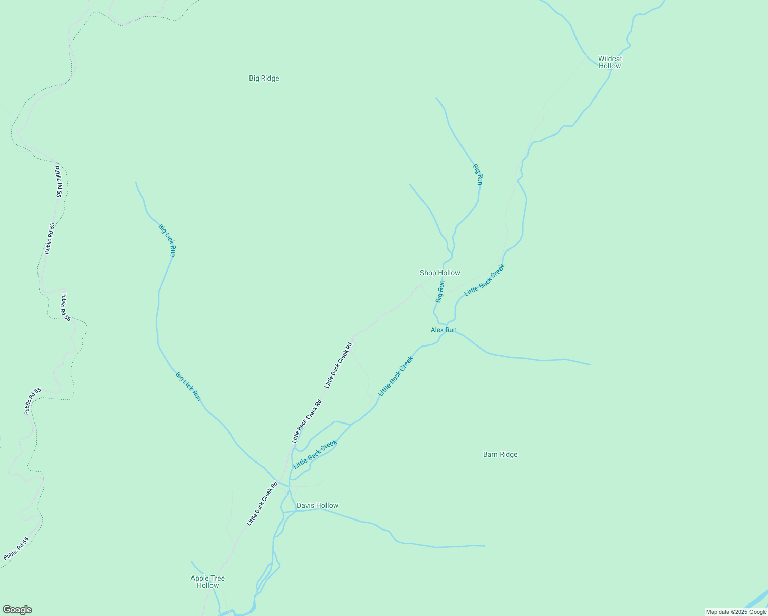 map of restaurants, bars, coffee shops, grocery stores, and more near 3661 Little Back Creek Road in Warm Springs