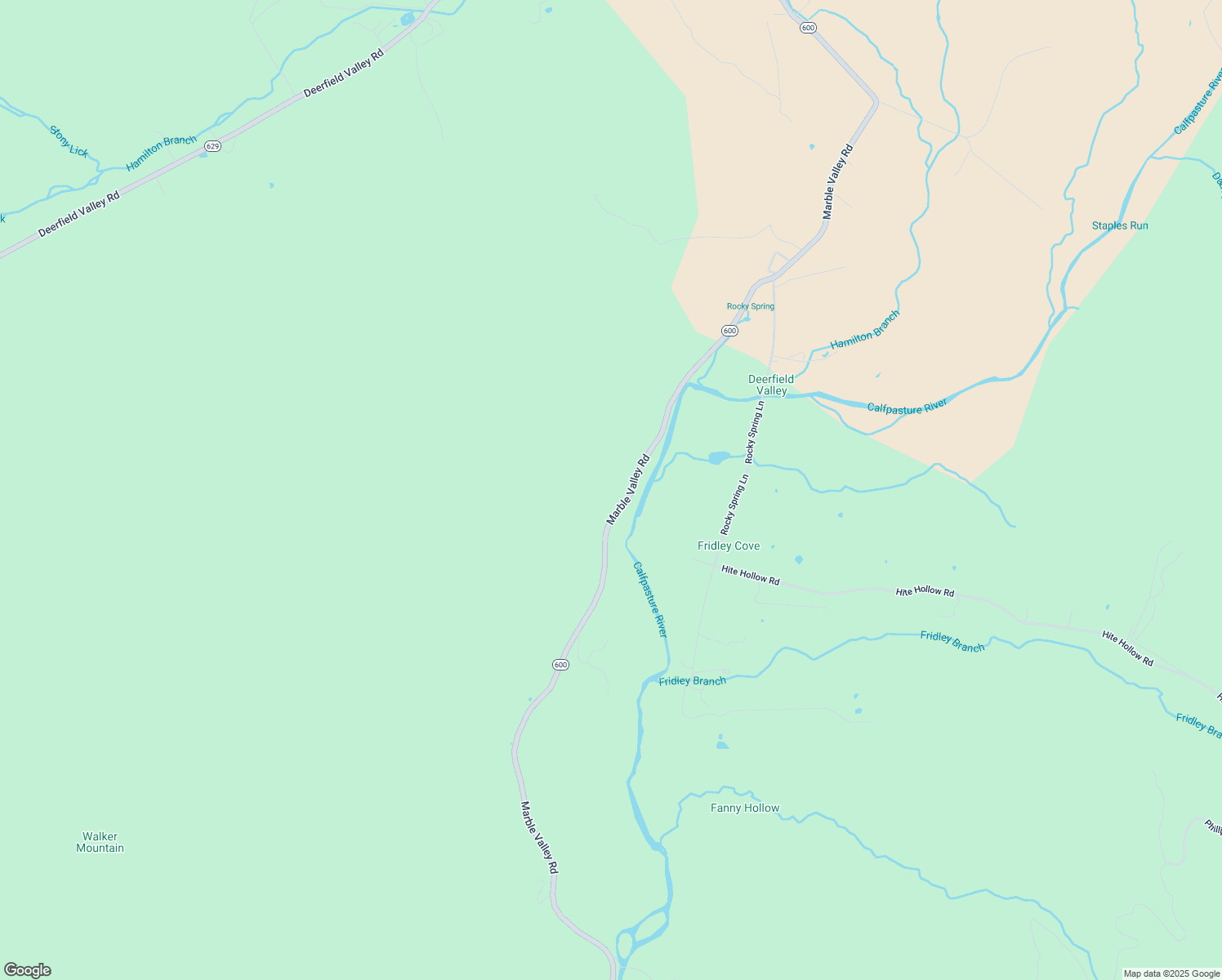 map of restaurants, bars, coffee shops, grocery stores, and more near 875 Marble Valley Road in Deerfield