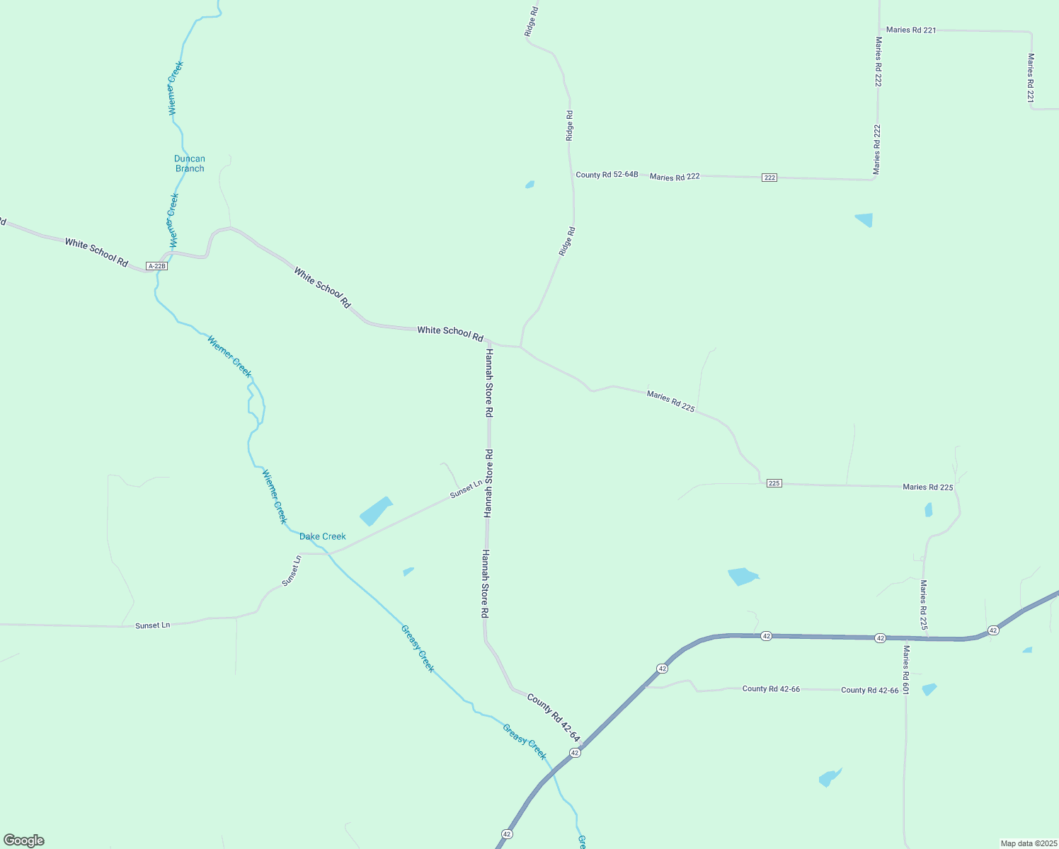 map of restaurants, bars, coffee shops, grocery stores, and more near 102 Hannah Store Road in Dixon