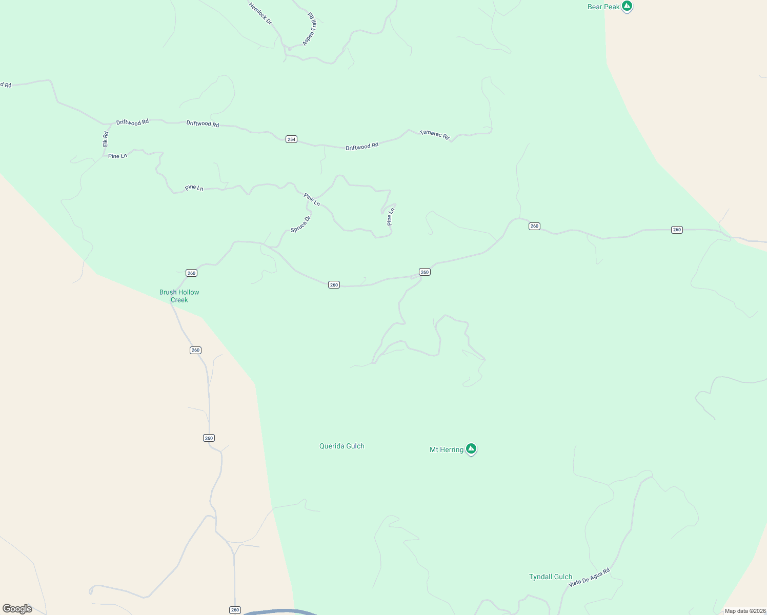 map of restaurants, bars, coffee shops, grocery stores, and more near 400 Ridge Road in Custer County