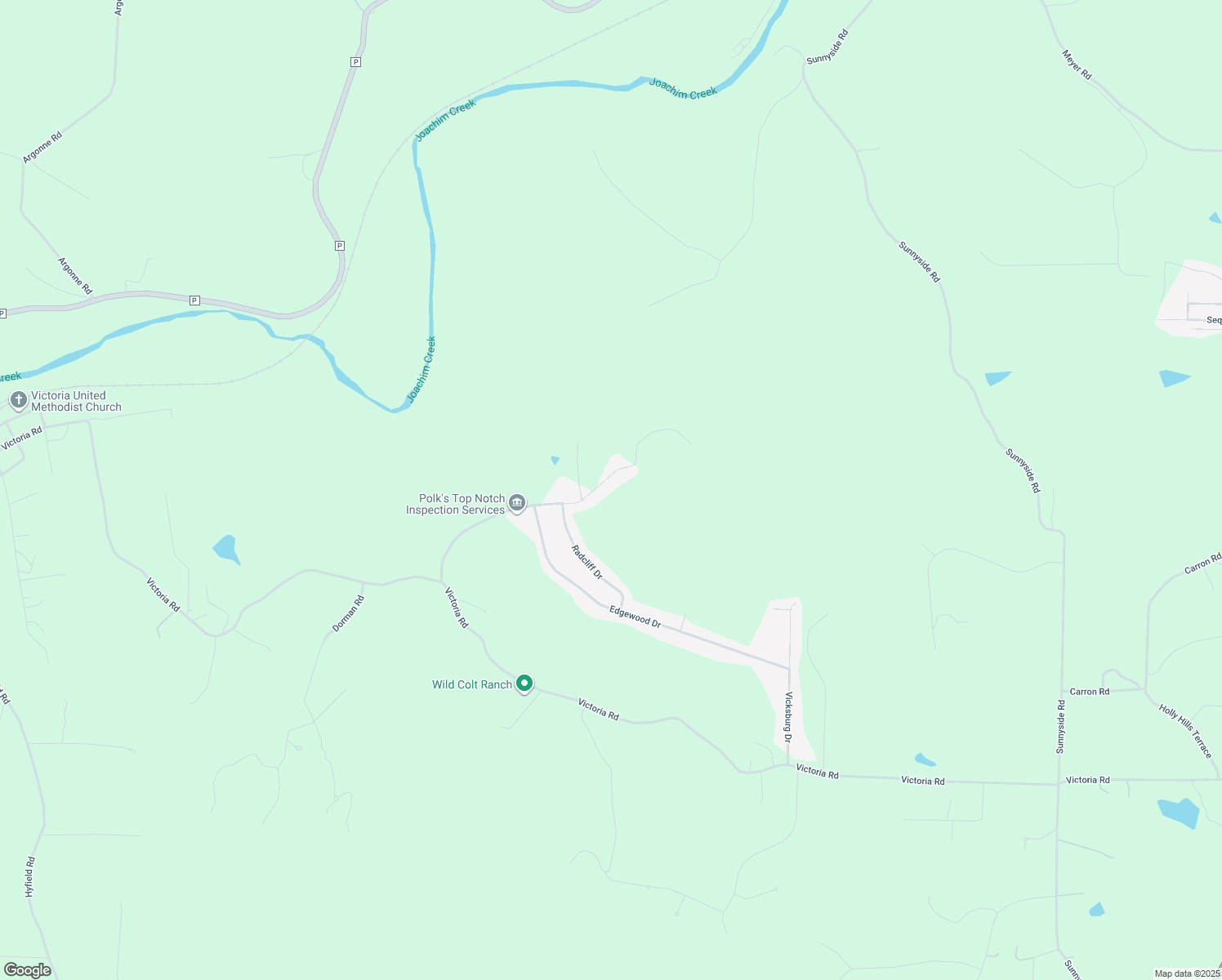 map of restaurants, bars, coffee shops, grocery stores, and more near 2312 Haverstick School Road in Festus