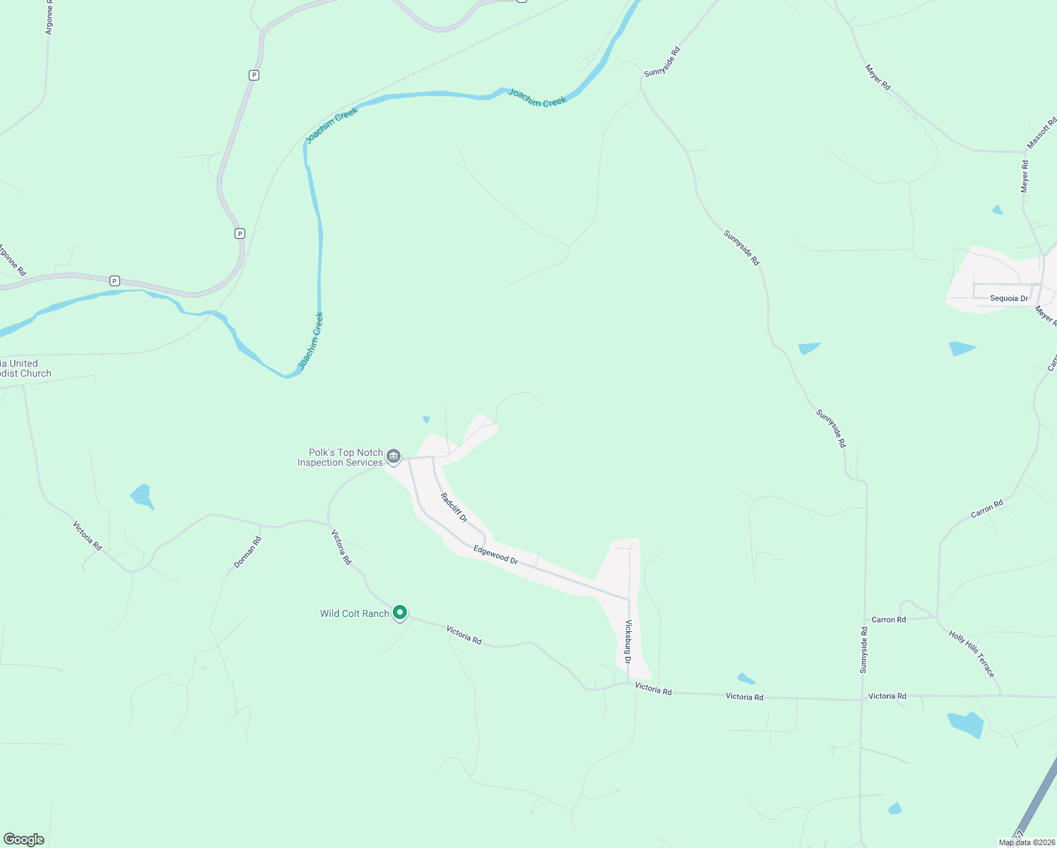 map of restaurants, bars, coffee shops, grocery stores, and more near in De Soto