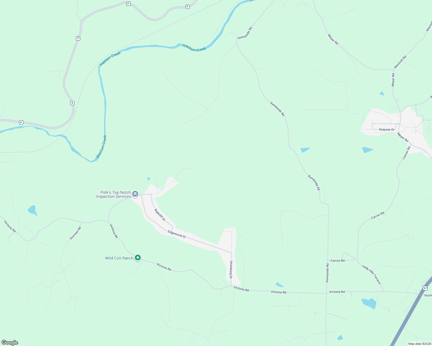 map of restaurants, bars, coffee shops, grocery stores, and more near in De Soto