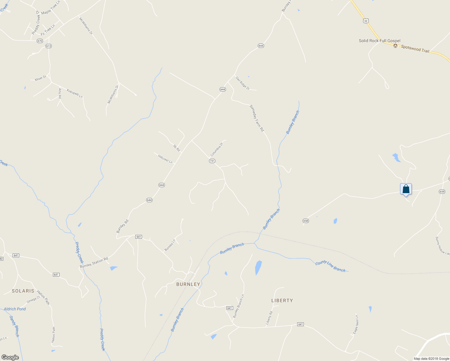 map of restaurants, bars, coffee shops, grocery stores, and more near 2372 Tisdale Road in Barboursville