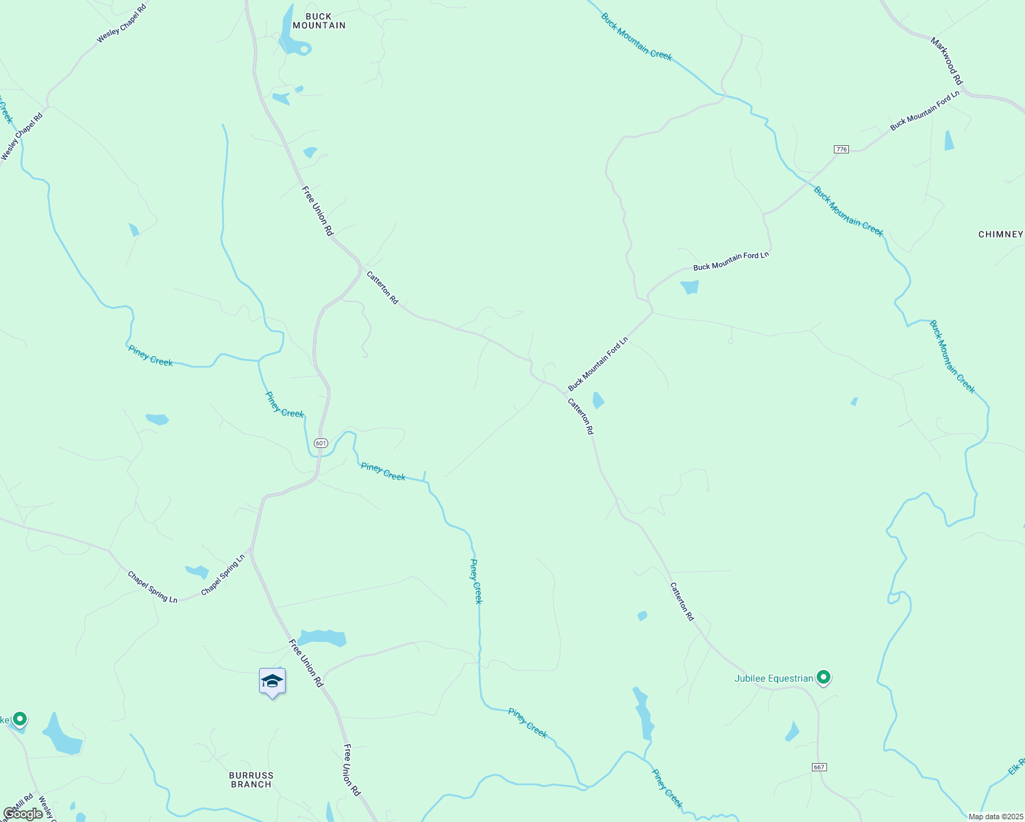 map of restaurants, bars, coffee shops, grocery stores, and more near 1840 Old Millers Mill Road in Free Union