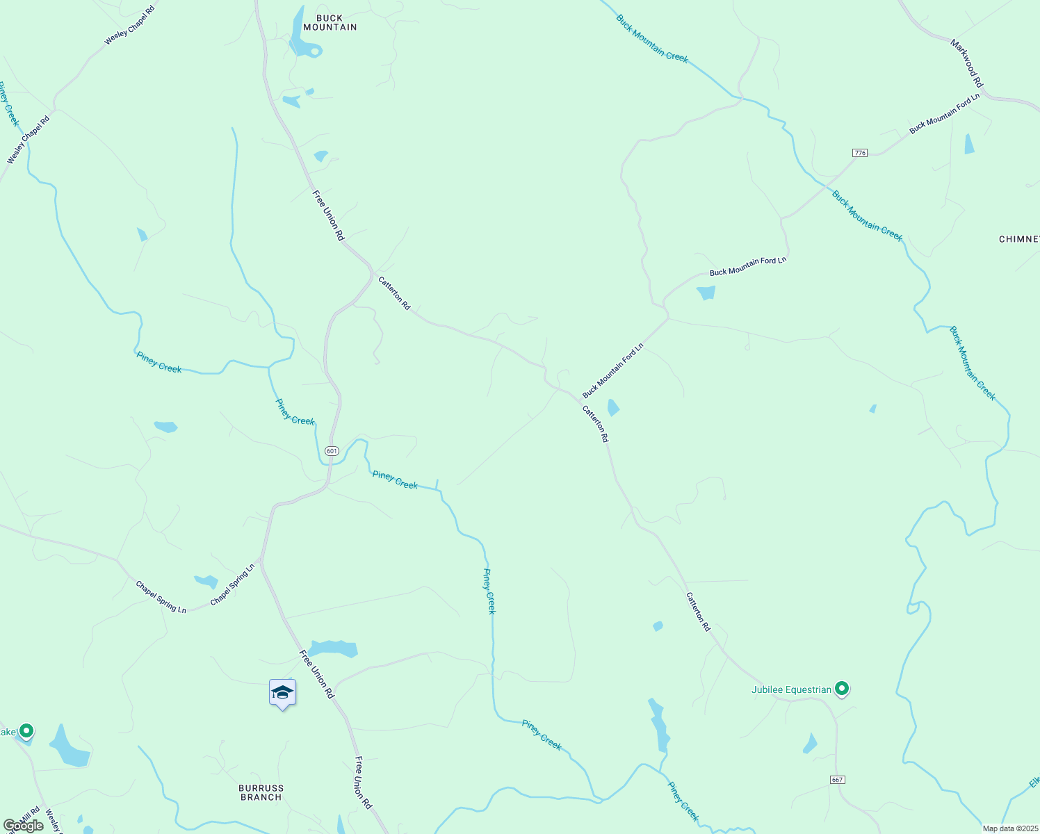 map of restaurants, bars, coffee shops, grocery stores, and more near 1840 Old Millers Mill Road in Free Union