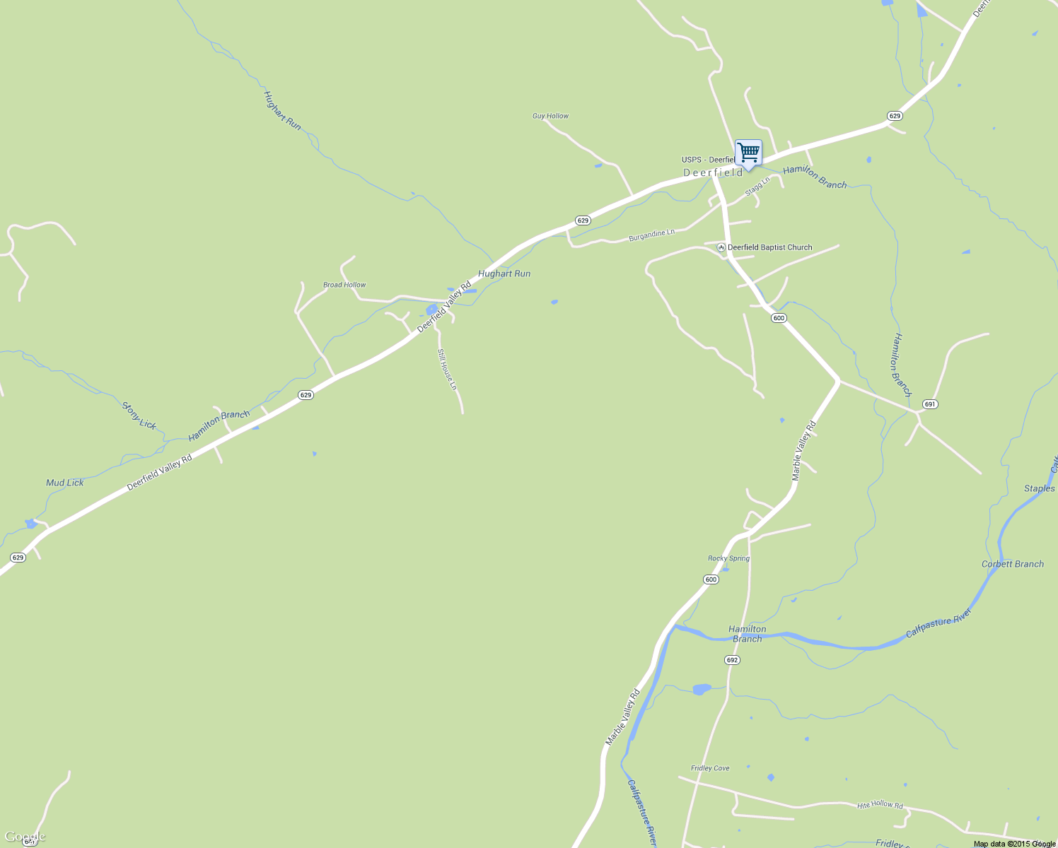 map of restaurants, bars, coffee shops, grocery stores, and more near 132 Still House Lane in Deerfield