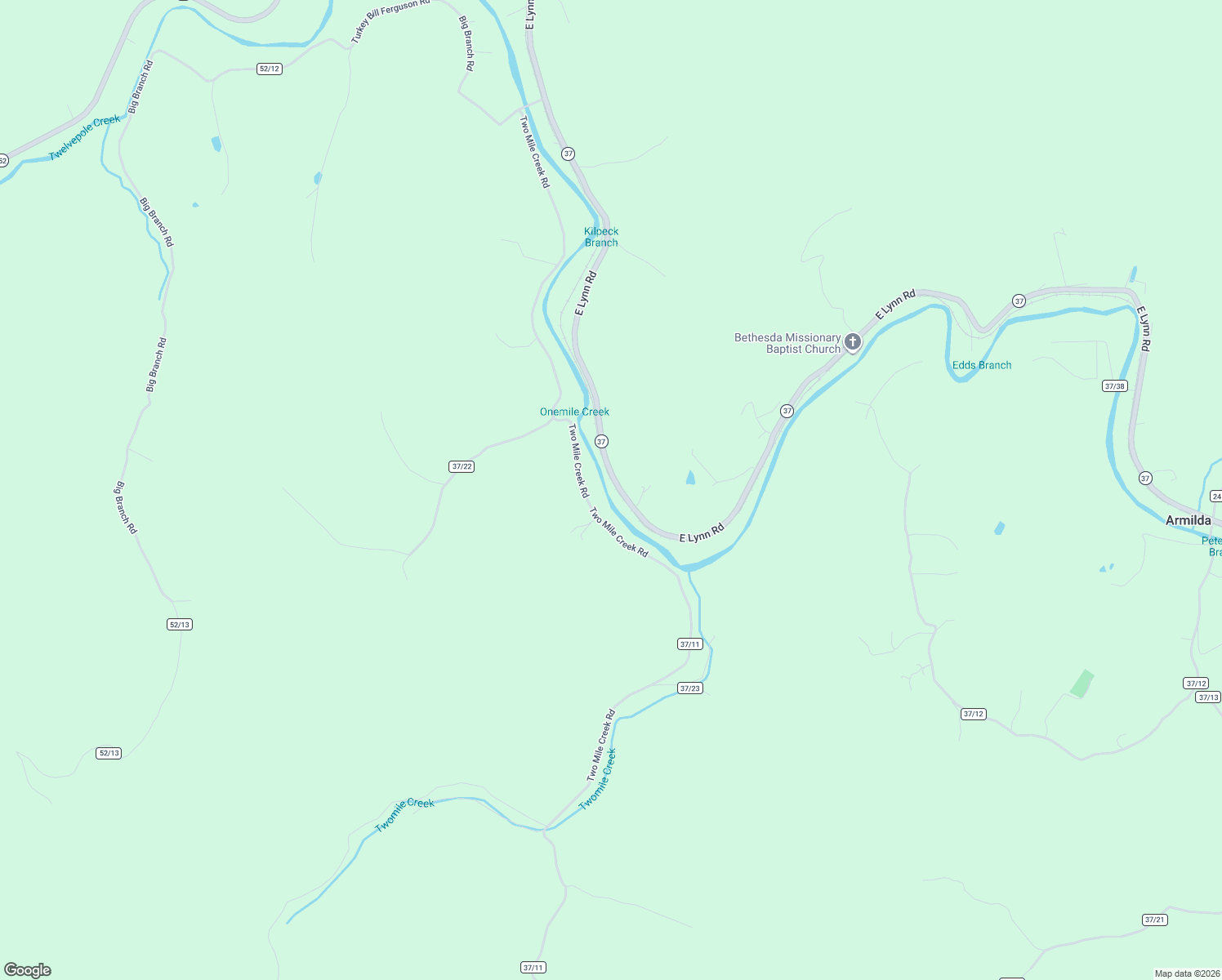 map of restaurants, bars, coffee shops, grocery stores, and more near 1187 Two Mile Creek Road in Wayne