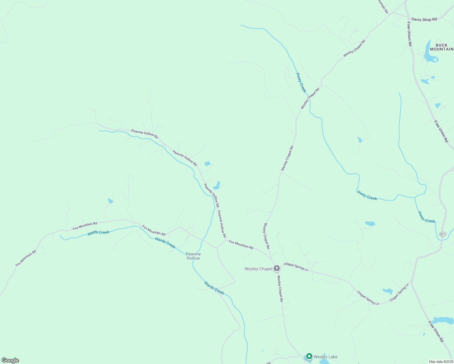 map of restaurants, bars, coffee shops, grocery stores, and more near 3176 Peavine Hollow Rd in Crozet