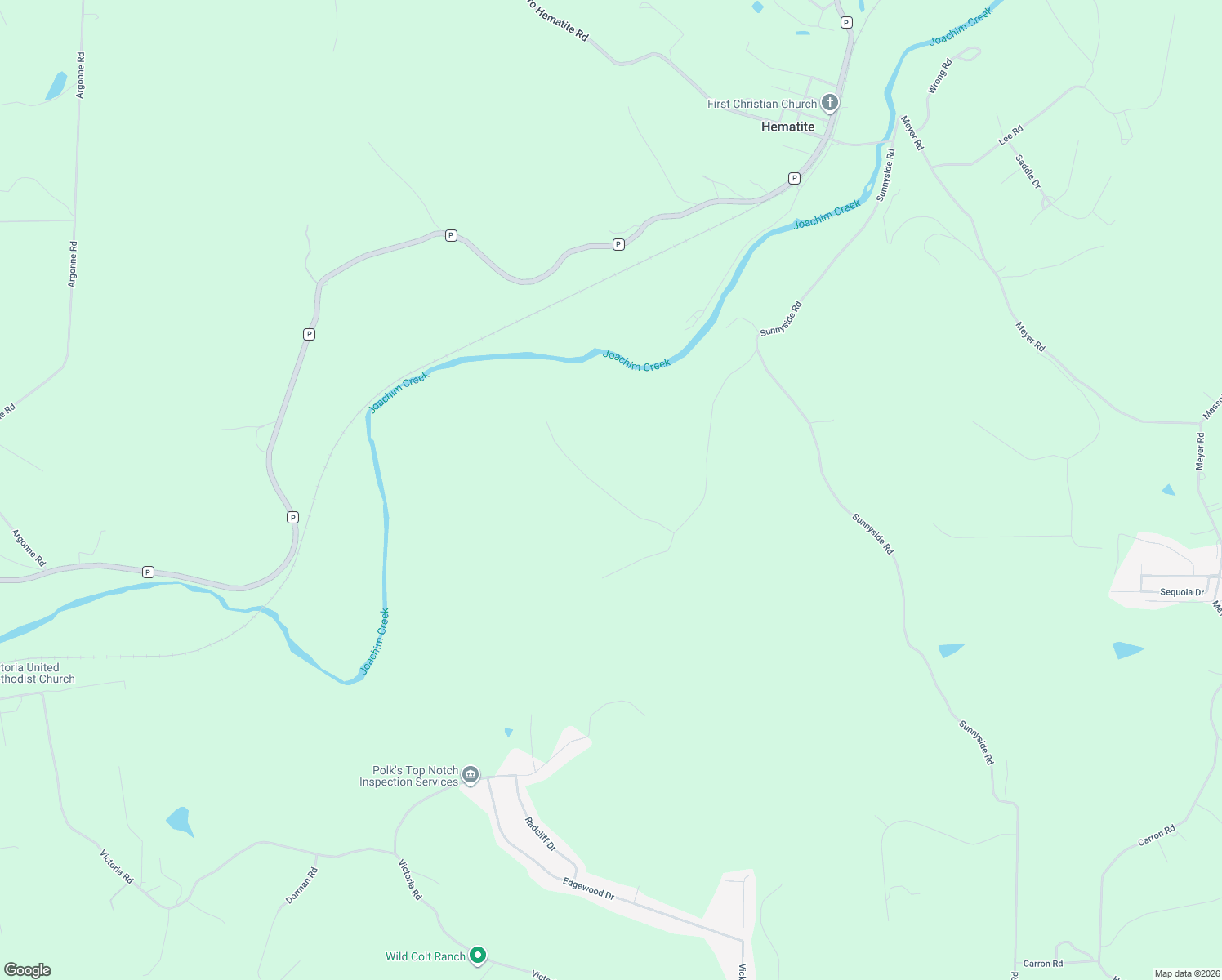 map of restaurants, bars, coffee shops, grocery stores, and more near in Hematite