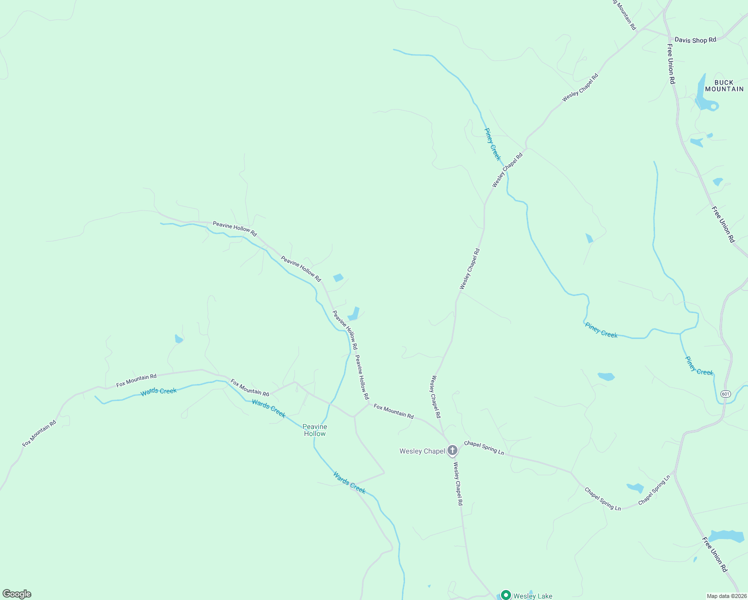 map of restaurants, bars, coffee shops, grocery stores, and more near 3176 Peavine Hollow Road in Crozet