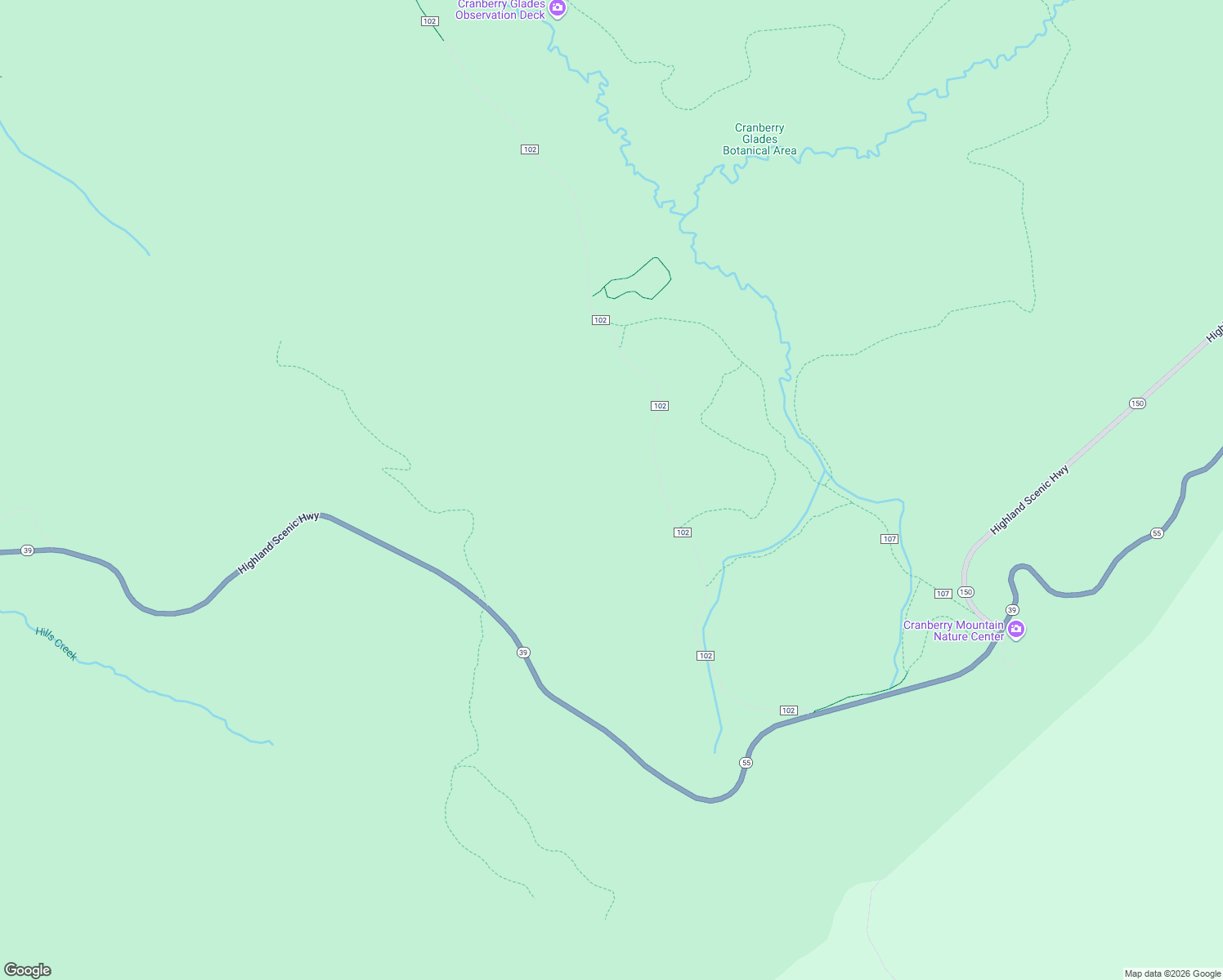 map of restaurants, bars, coffee shops, grocery stores, and more near Forest Road 102 in Hillsboro
