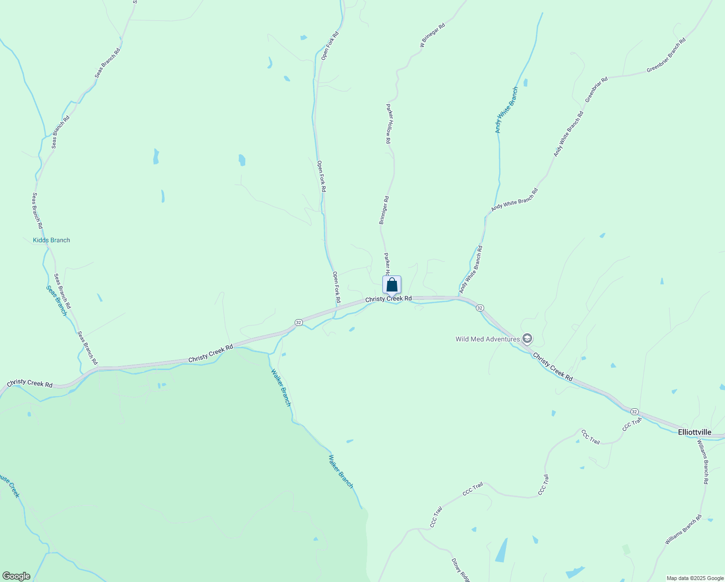 map of restaurants, bars, coffee shops, grocery stores, and more near 100 Peachtree Road in Morehead