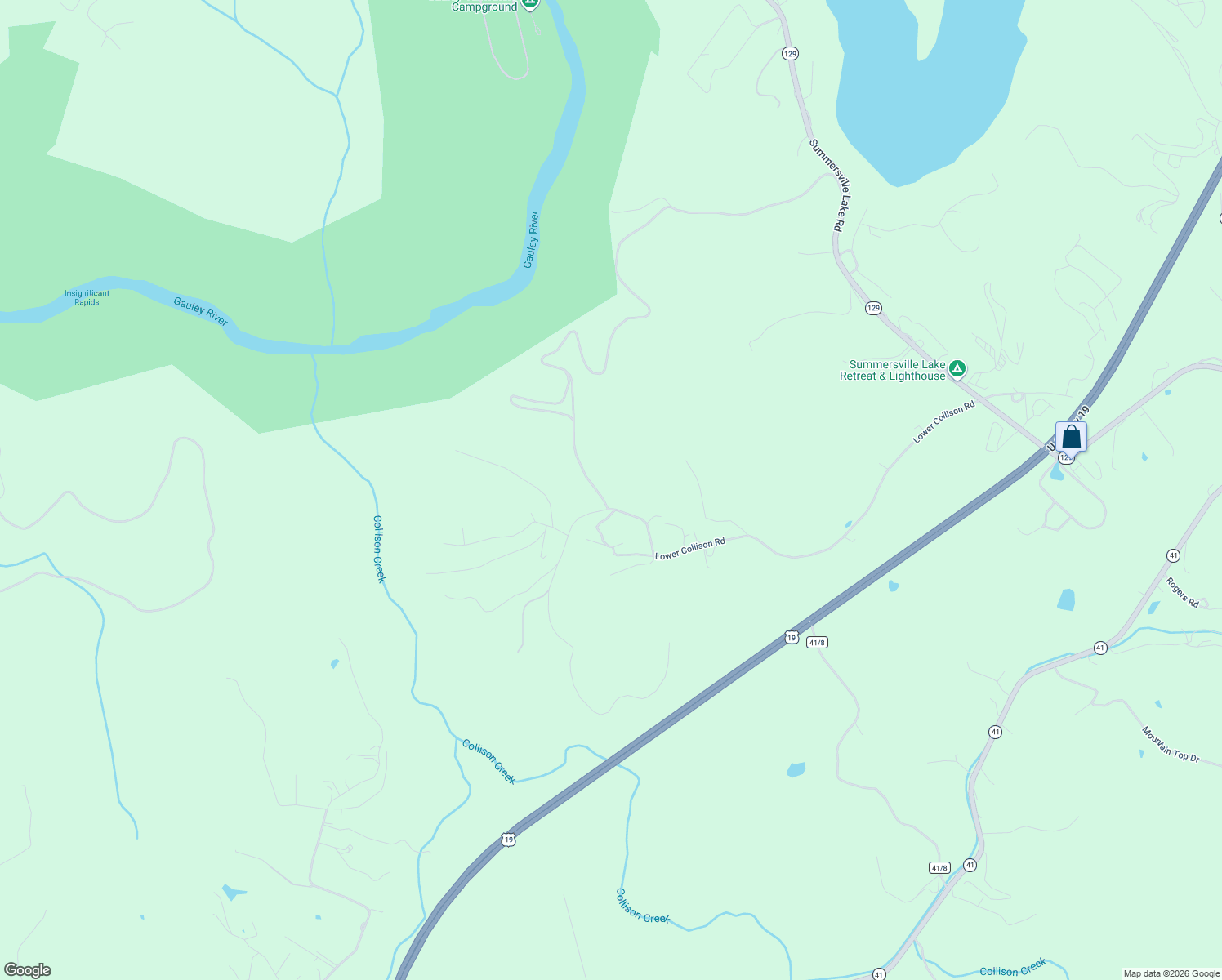 map of restaurants, bars, coffee shops, grocery stores, and more near 177 Old Boley Road in Mount Nebo