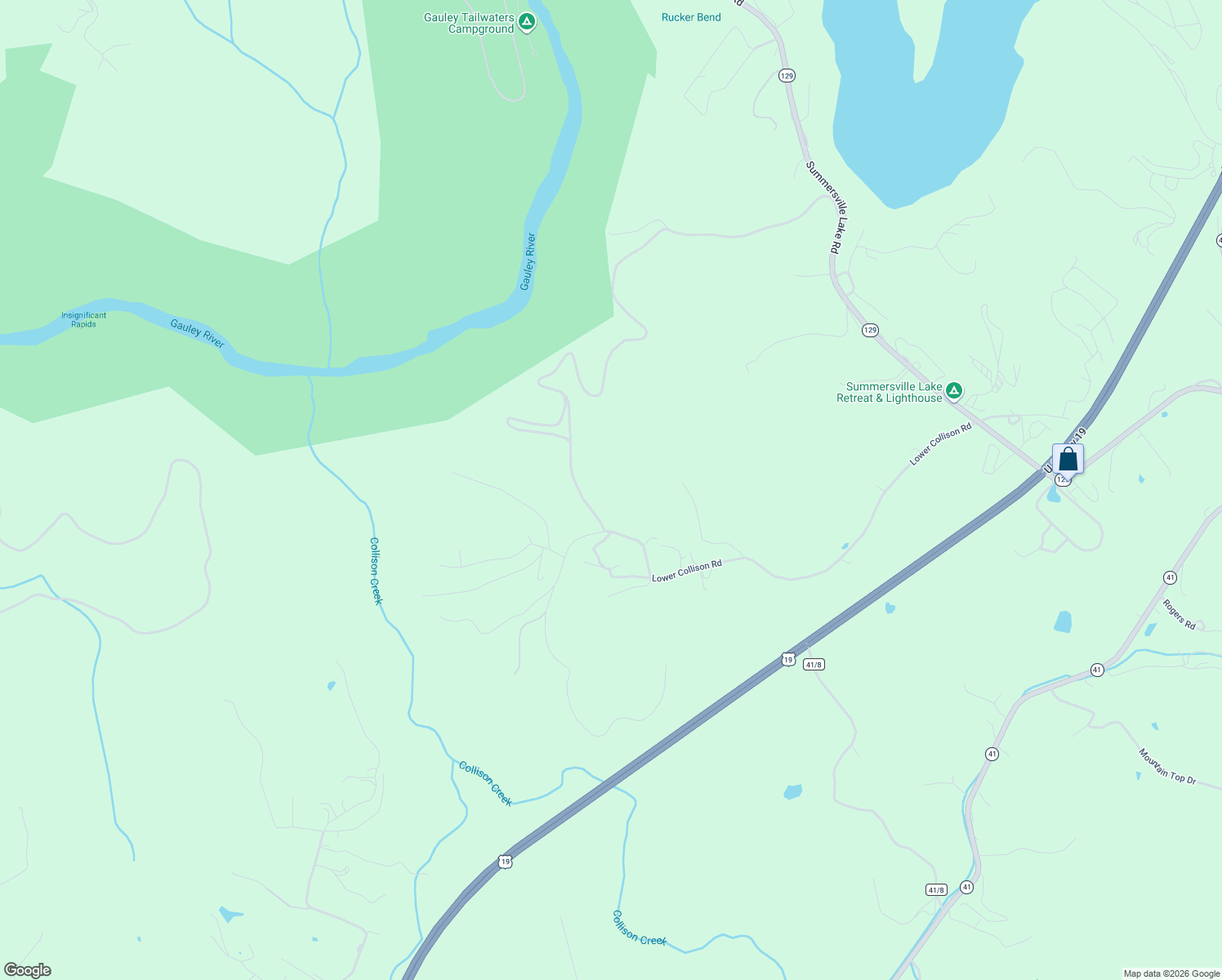 map of restaurants, bars, coffee shops, grocery stores, and more near in Mount Nebo