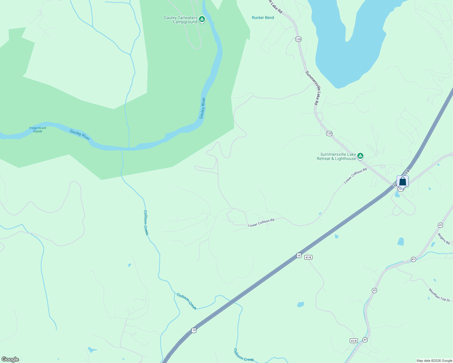 map of restaurants, bars, coffee shops, grocery stores, and more near in Mount Nebo