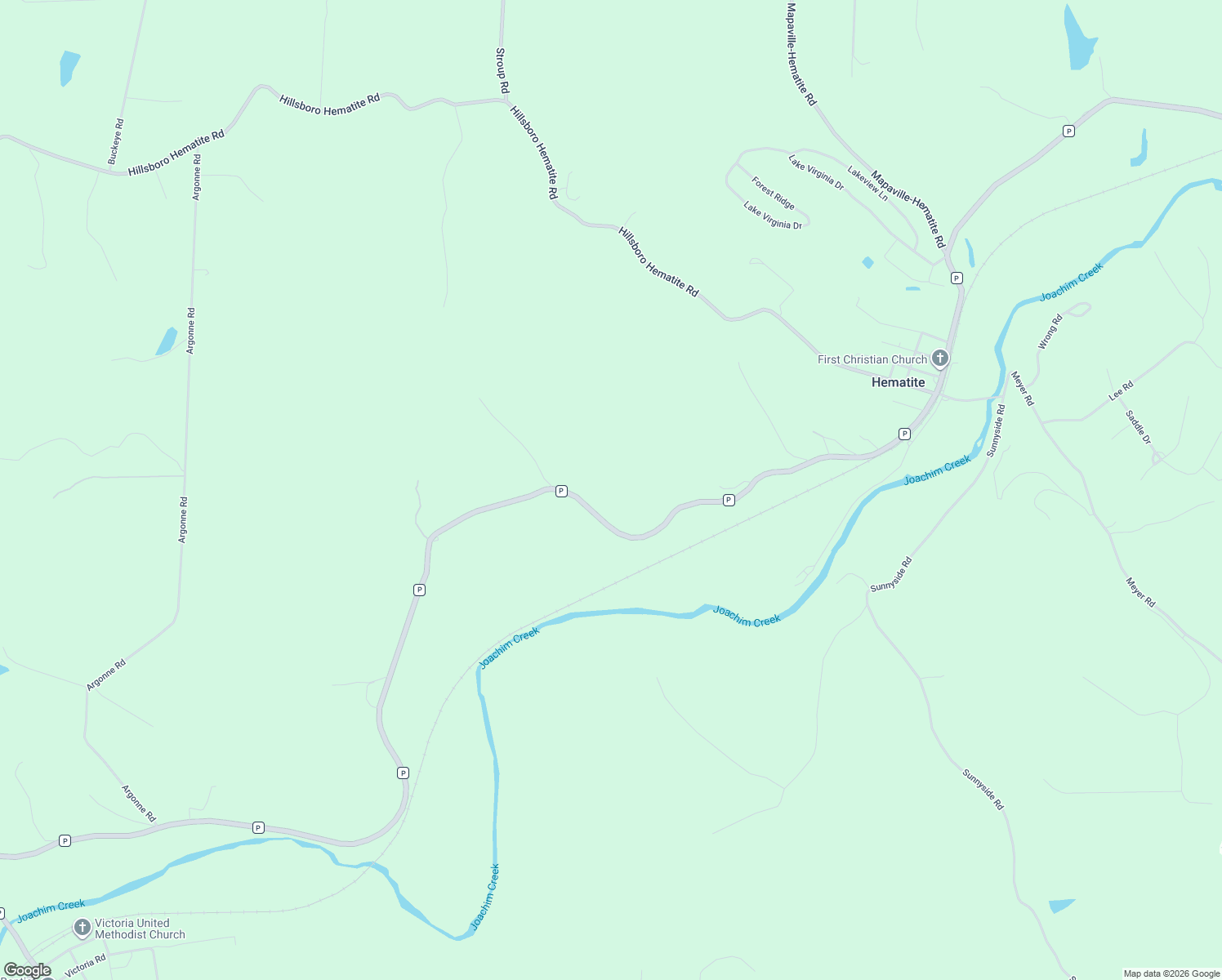 map of restaurants, bars, coffee shops, grocery stores, and more near 4311 State Highway P in Festus