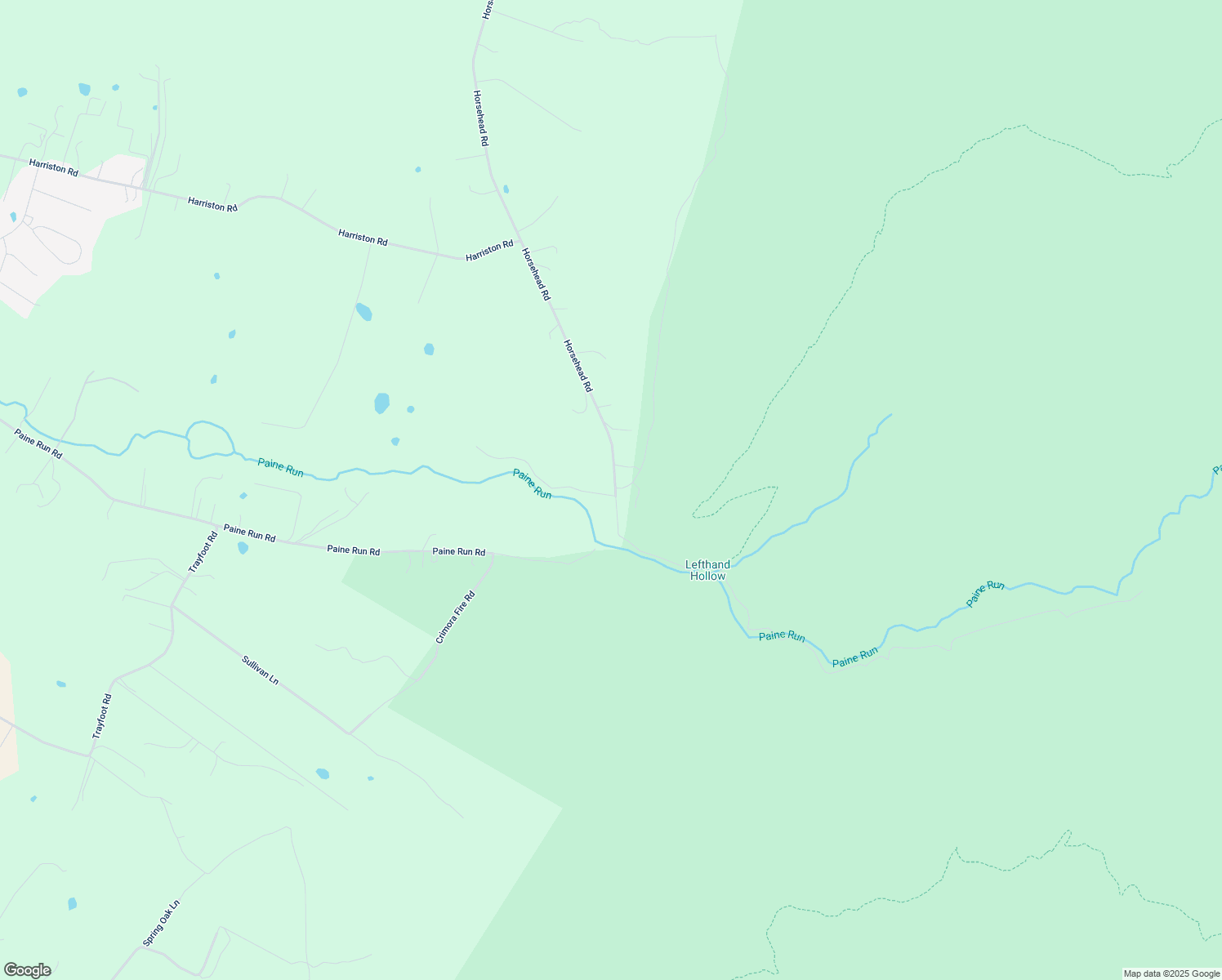 map of restaurants, bars, coffee shops, grocery stores, and more near 42 Horsehead Road in Grottoes