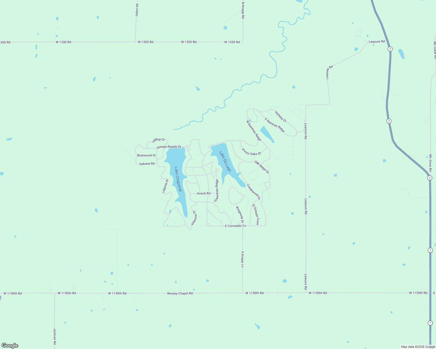 map of restaurants, bars, coffee shops, grocery stores, and more near 2114 Green Tree Ridge in Mound City