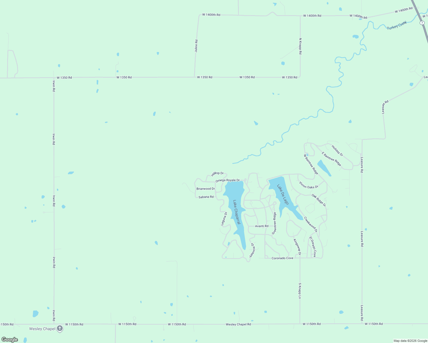 map of restaurants, bars, coffee shops, grocery stores, and more near 3707 Hilltop Drive in Mound City