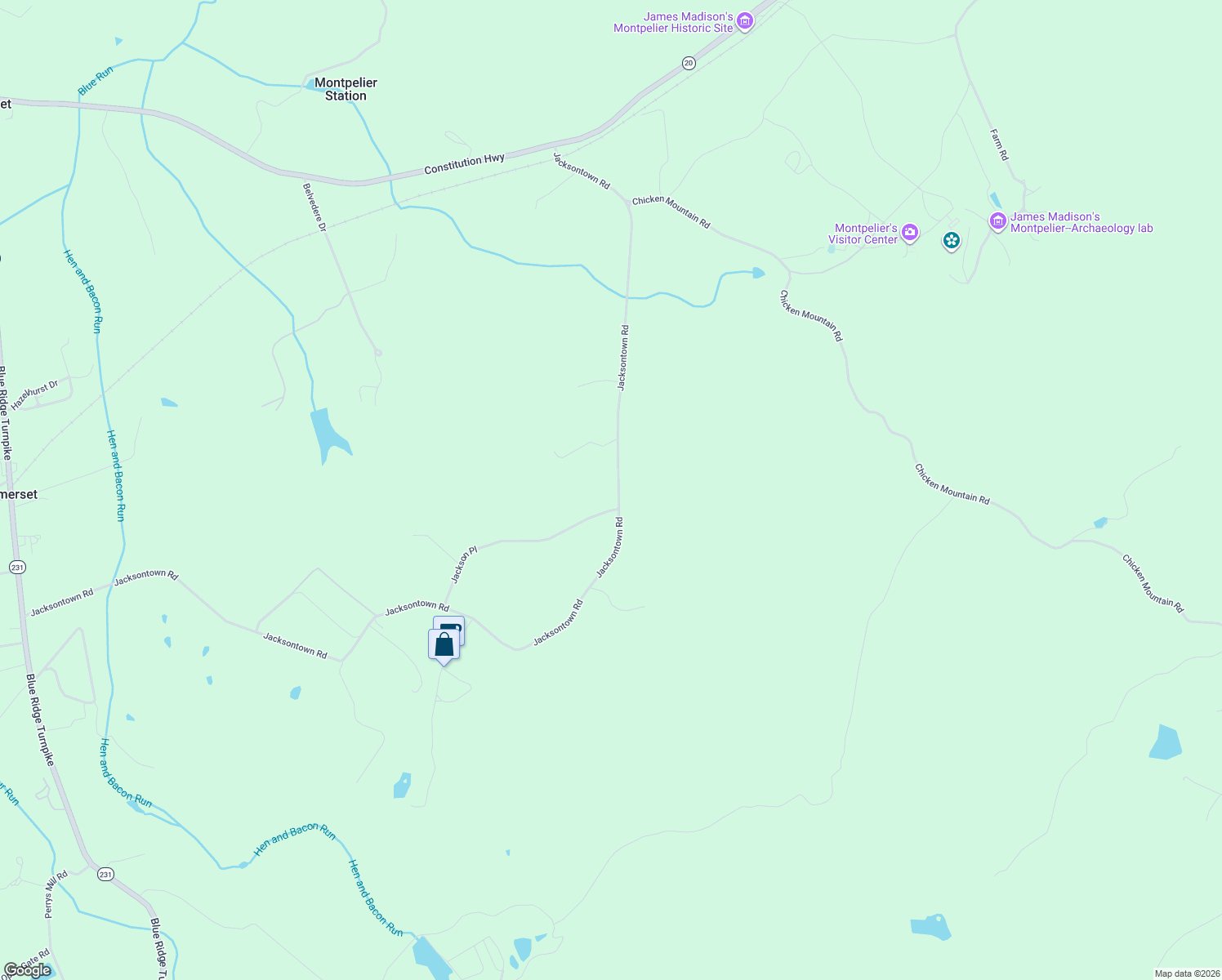 map of restaurants, bars, coffee shops, grocery stores, and more near 11123 Jacksontown Road in Somerset