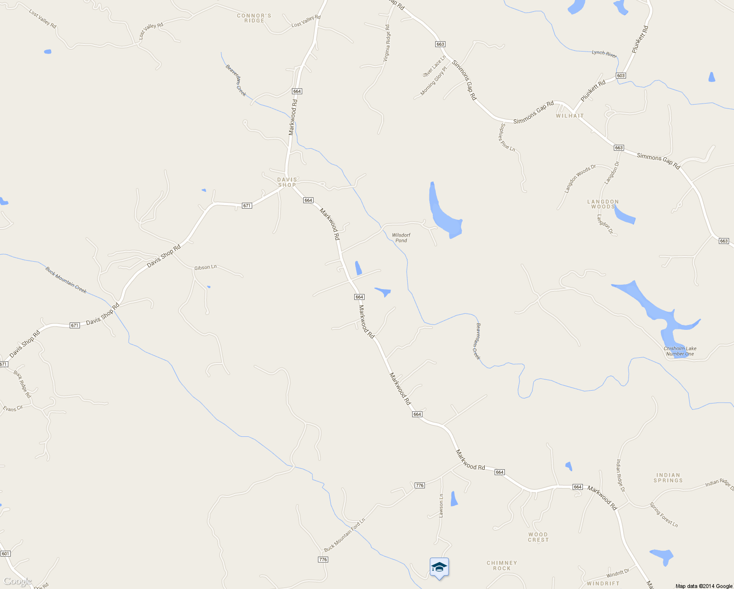 map of restaurants, bars, coffee shops, grocery stores, and more near 6489 Markwood Road in Earlysville