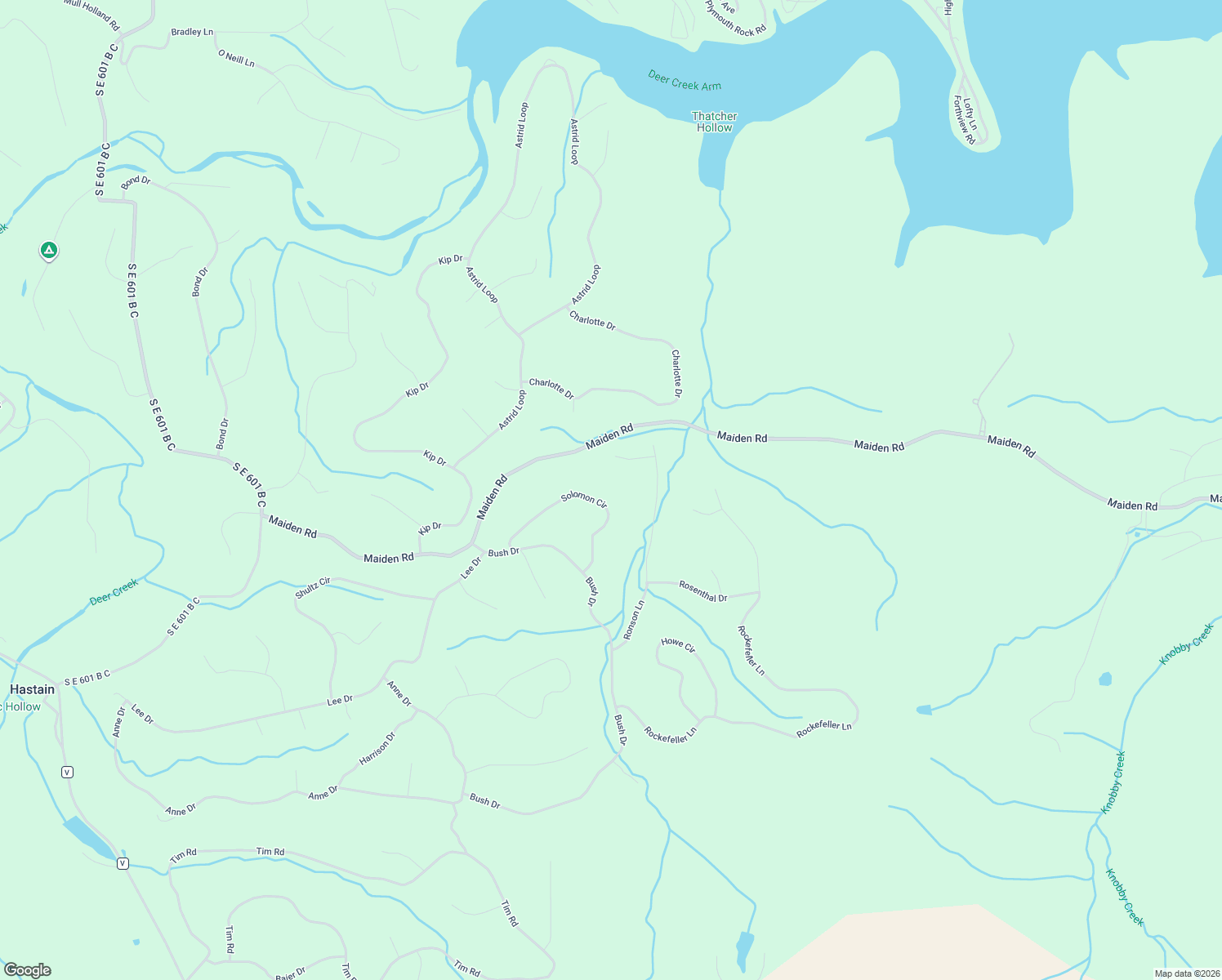 map of restaurants, bars, coffee shops, grocery stores, and more near Solomon Circle in Edwards