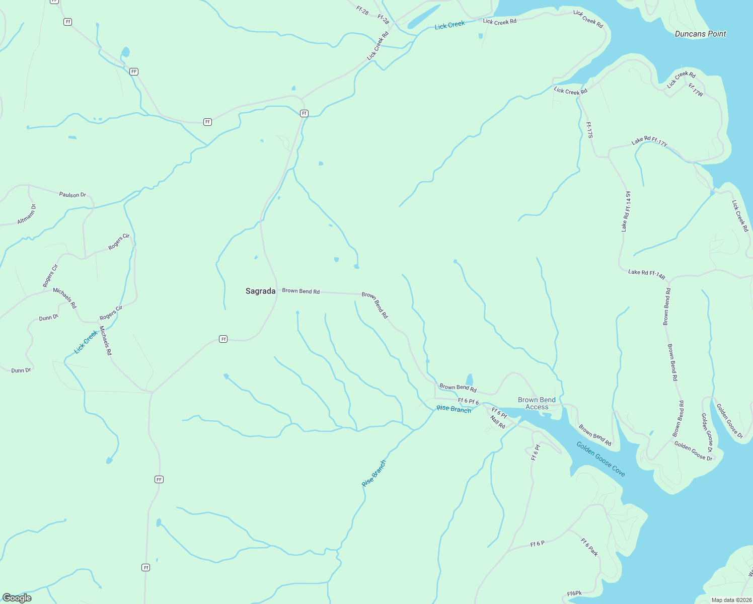 map of restaurants, bars, coffee shops, grocery stores, and more near 492 Brown Bend Road in Edwards