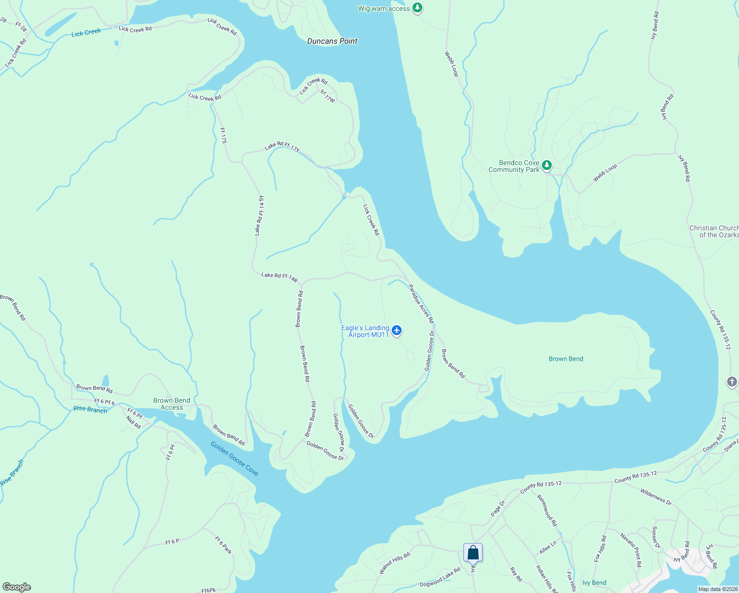 map of restaurants, bars, coffee shops, grocery stores, and more near 3796 Brown Bend Road in Edwards