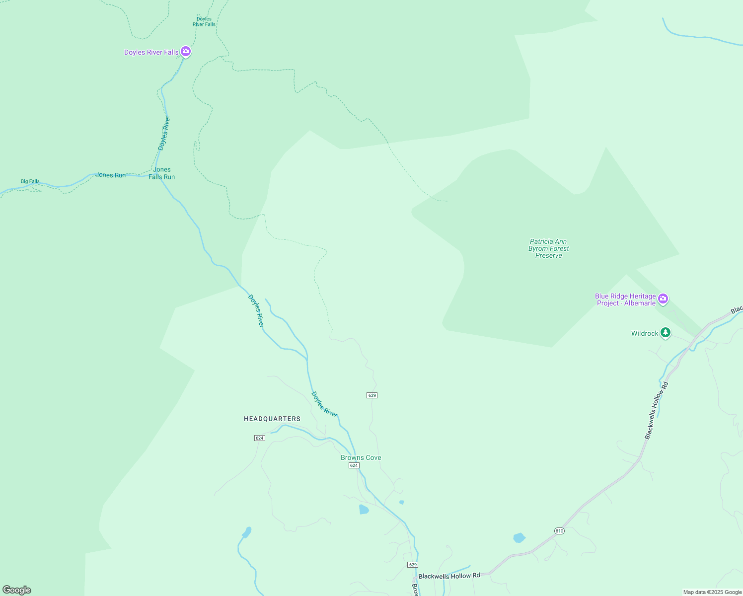 map of restaurants, bars, coffee shops, grocery stores, and more near 5625 Browns Gap Turnpike in Crozet