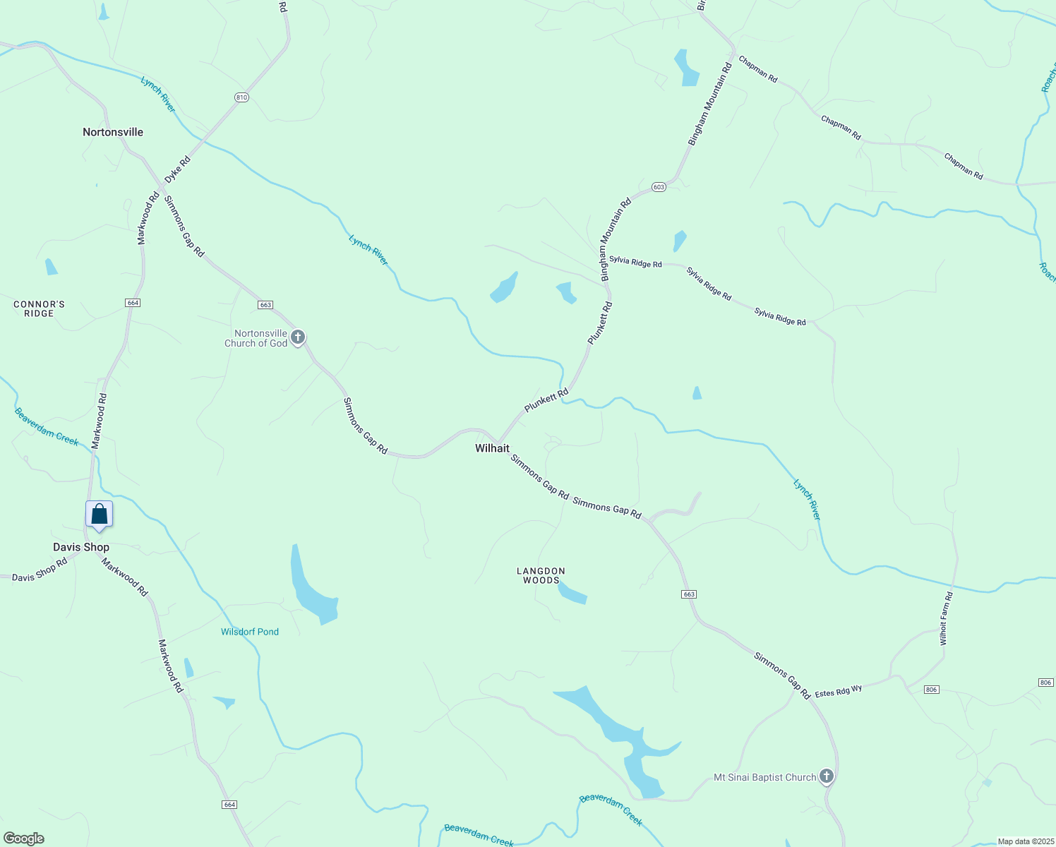map of restaurants, bars, coffee shops, grocery stores, and more near 6807 Plunkett Road in Dyke
