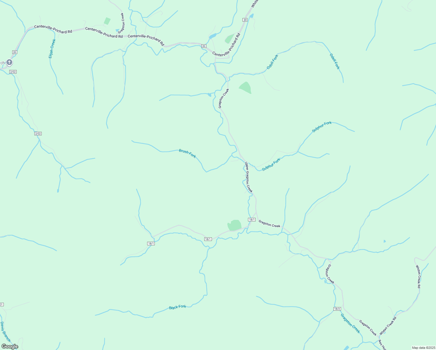 map of restaurants, bars, coffee shops, grocery stores, and more near in Prichard