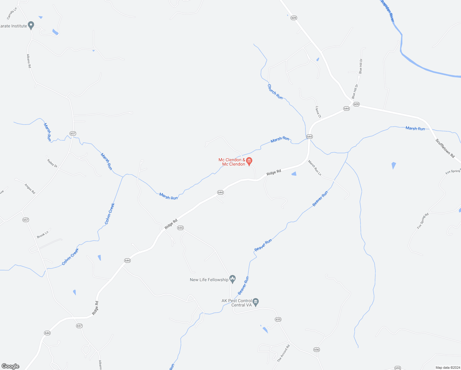 map of restaurants, bars, coffee shops, grocery stores, and more near Ridge Road in Somerset