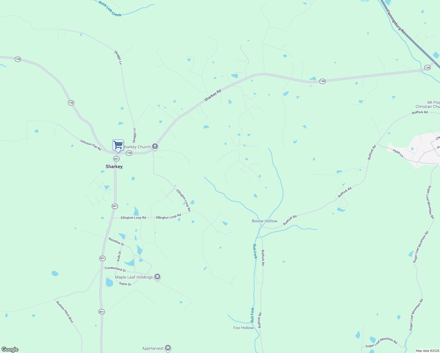 map of restaurants, bars, coffee shops, grocery stores, and more near 186 Beechmont Road in Morehead