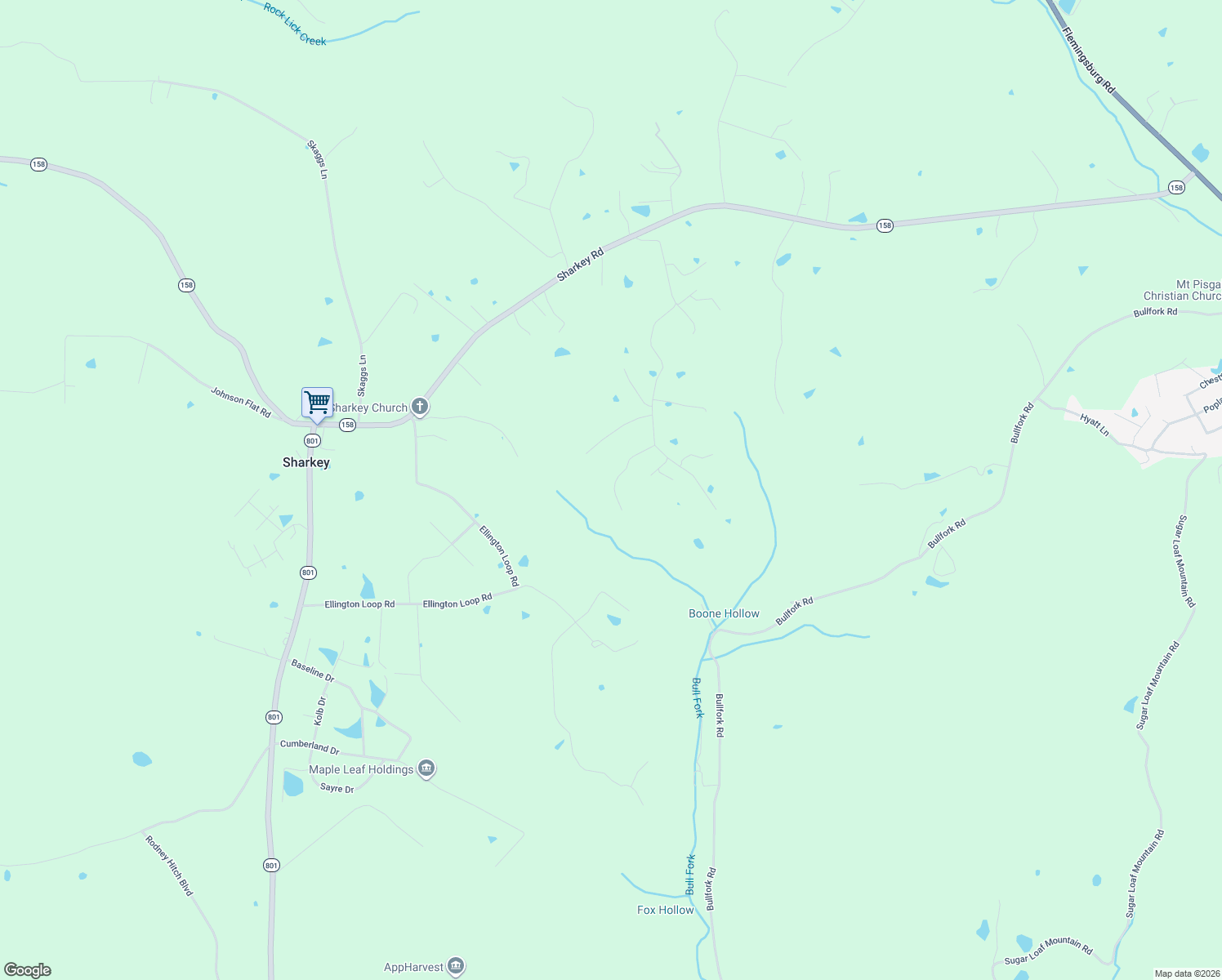 map of restaurants, bars, coffee shops, grocery stores, and more near 186 Beechmont Road in Morehead