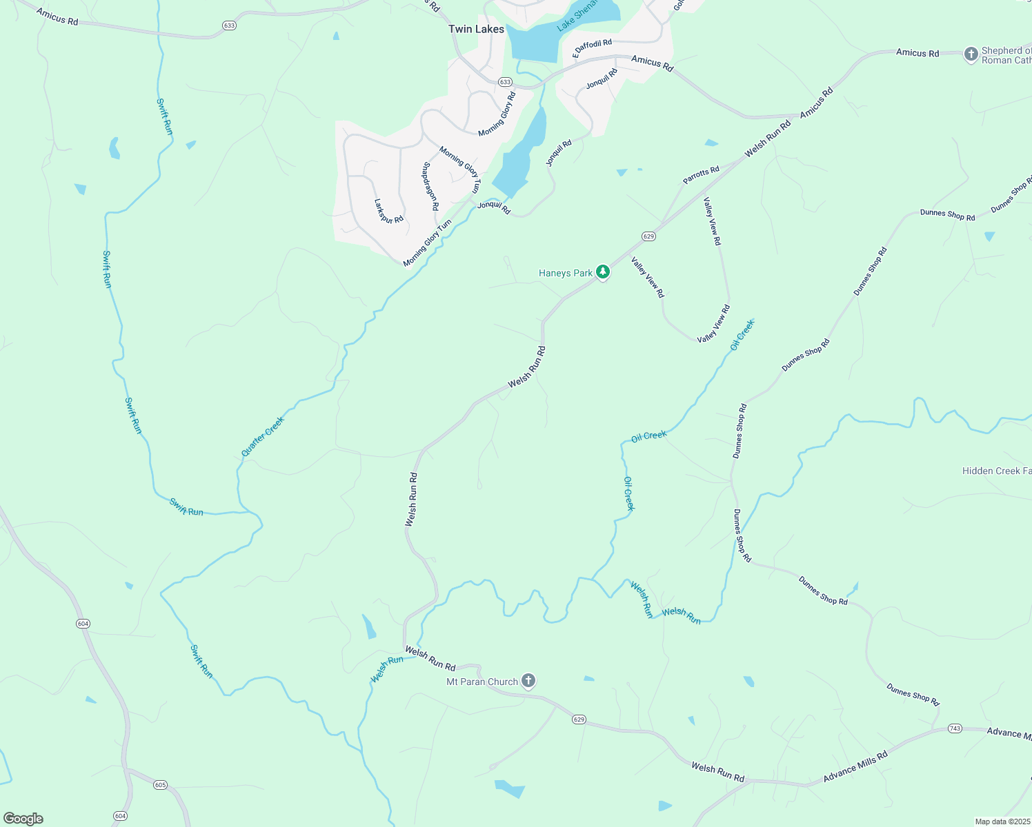 map of restaurants, bars, coffee shops, grocery stores, and more near 2416 Welsh Run Road in Ruckersville