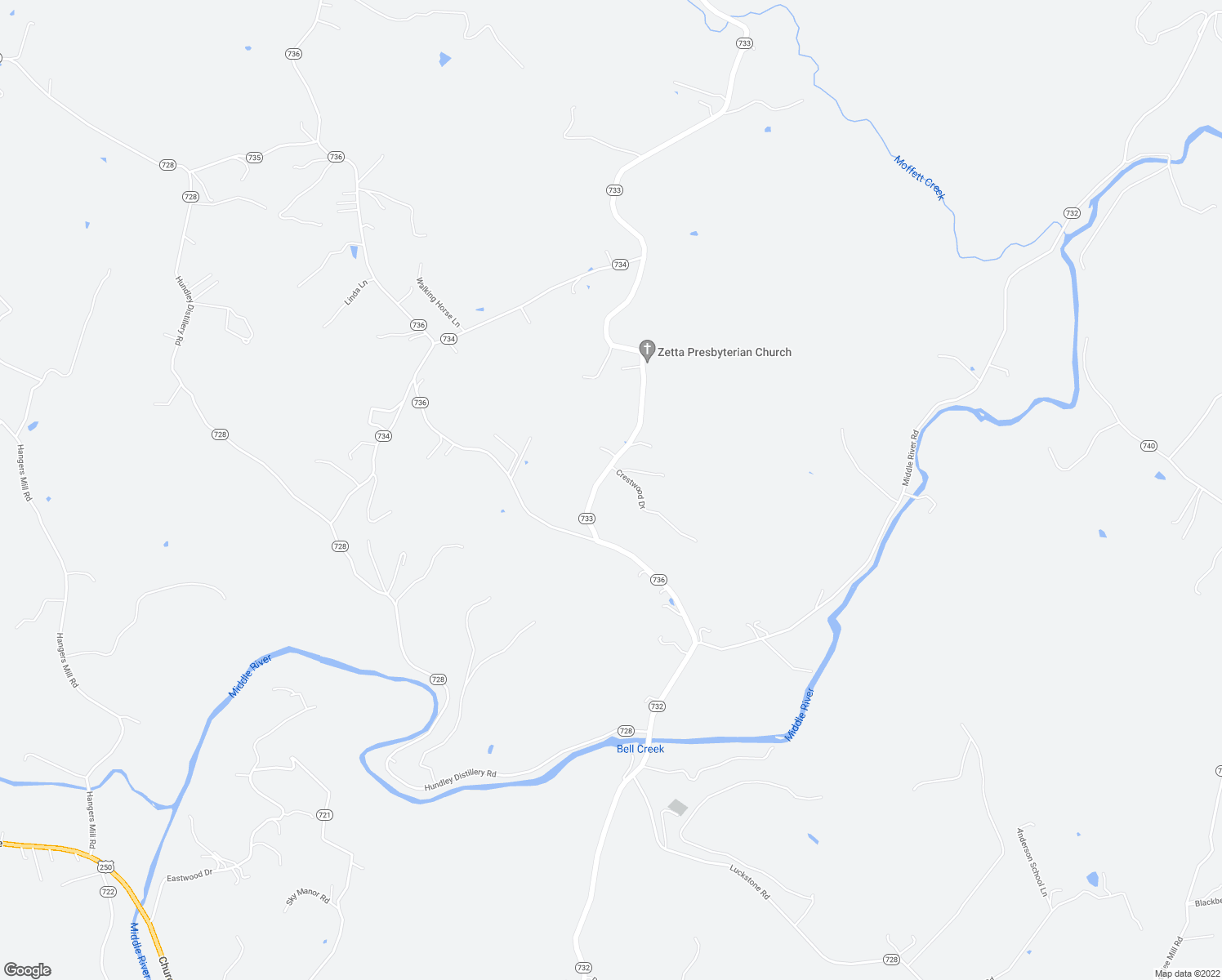 map of restaurants, bars, coffee shops, grocery stores, and more near 29 Crestwood Drive in Churchville