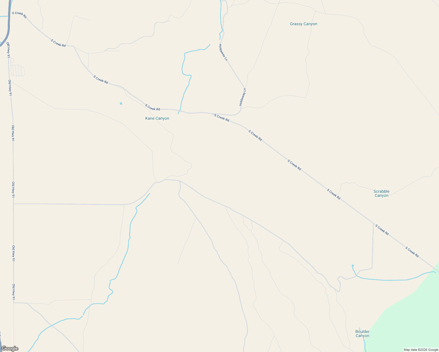 map of restaurants, bars, coffee shops, grocery stores, and more near South Creek Road in Beaver