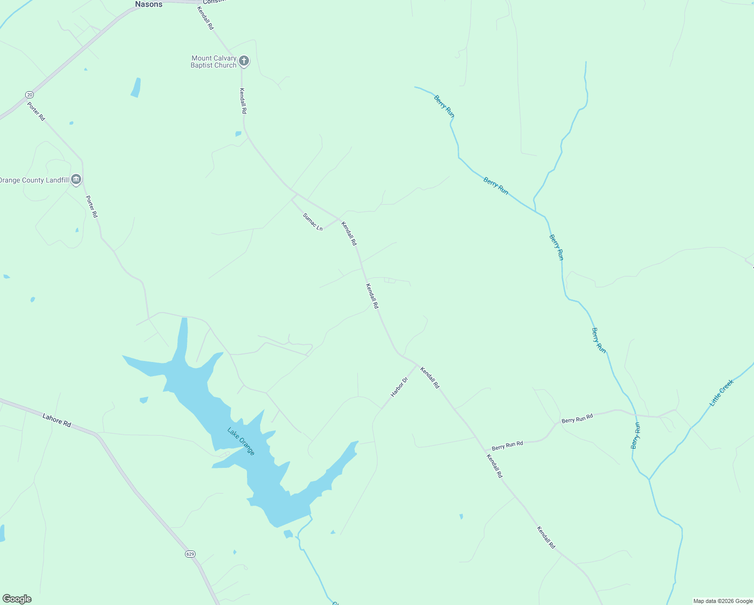 map of restaurants, bars, coffee shops, grocery stores, and more near 12307 Kendall Road in Orange