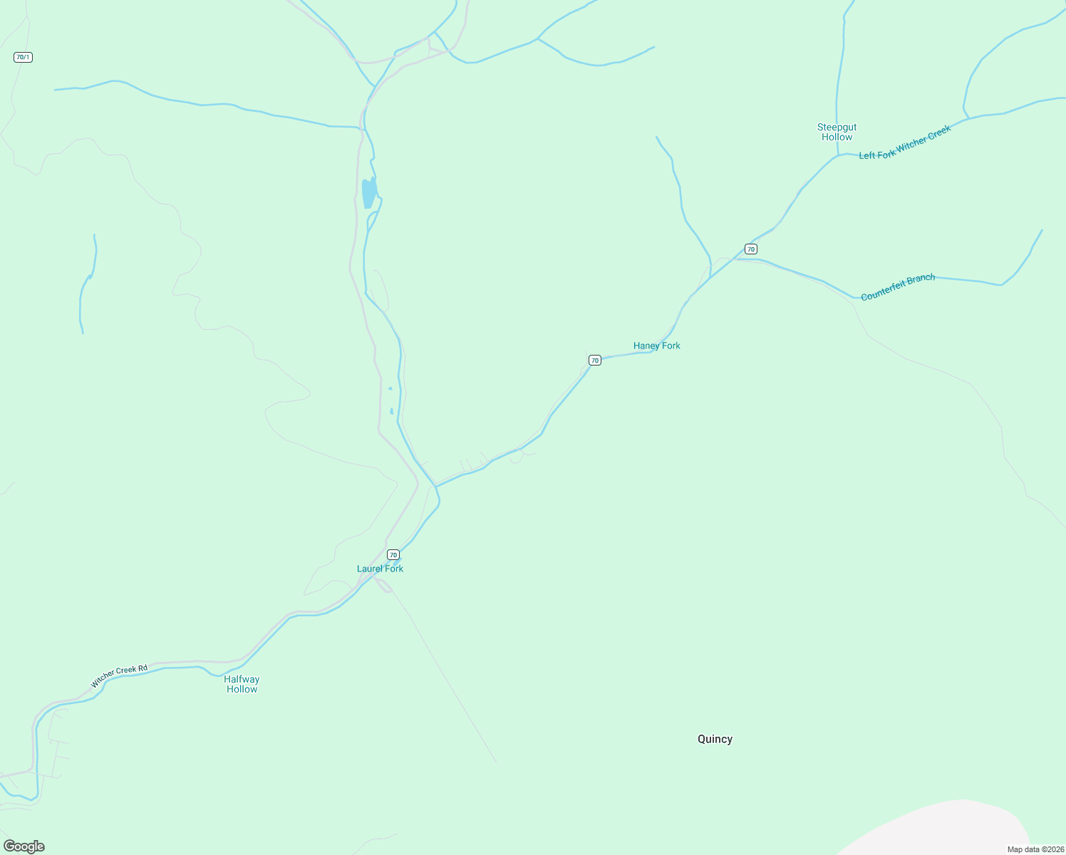 map of restaurants, bars, coffee shops, grocery stores, and more near 601 Witcher Creek Road in Belle