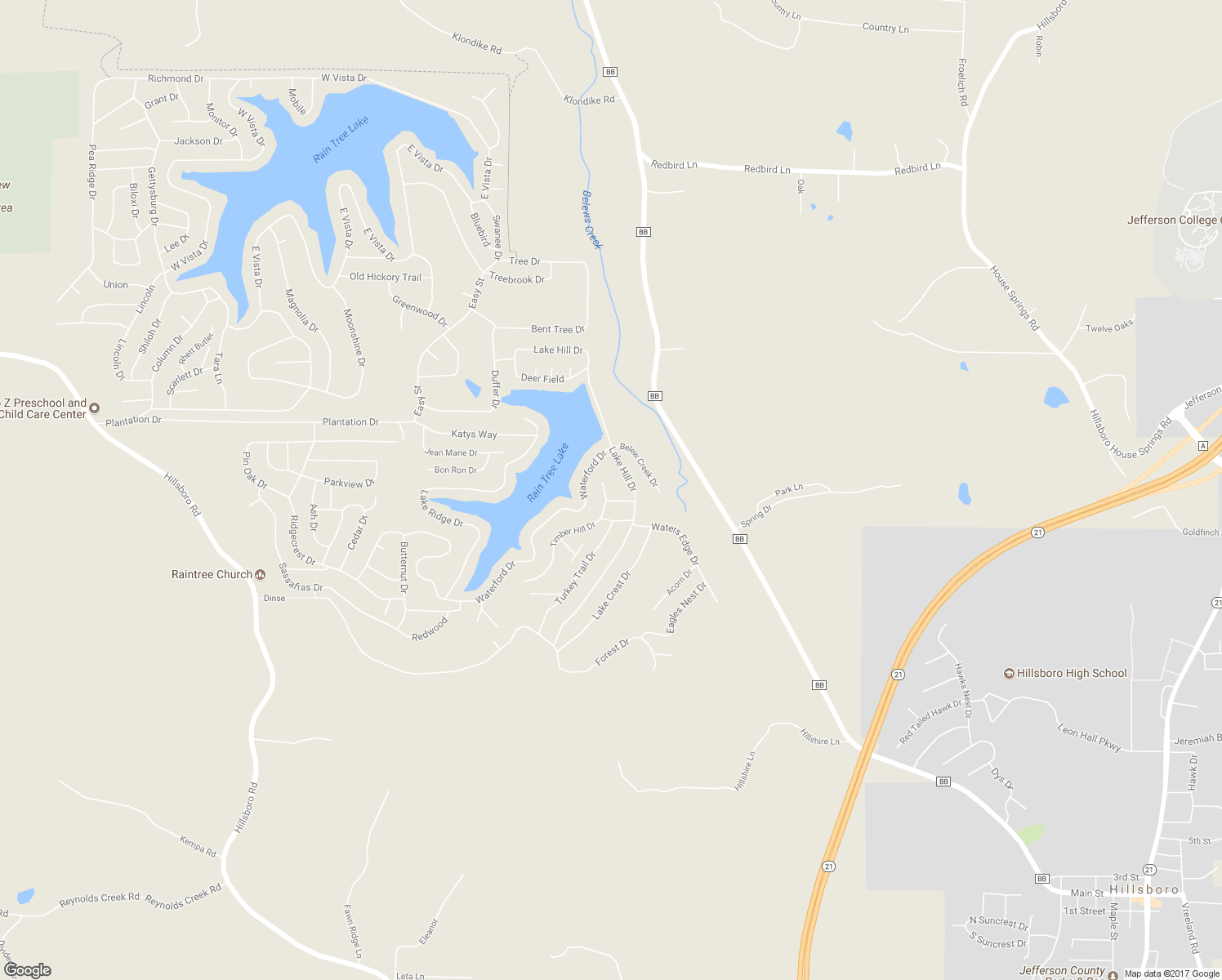 map of restaurants, bars, coffee shops, grocery stores, and more near 10286 Timber Hill Drive in Hillsboro