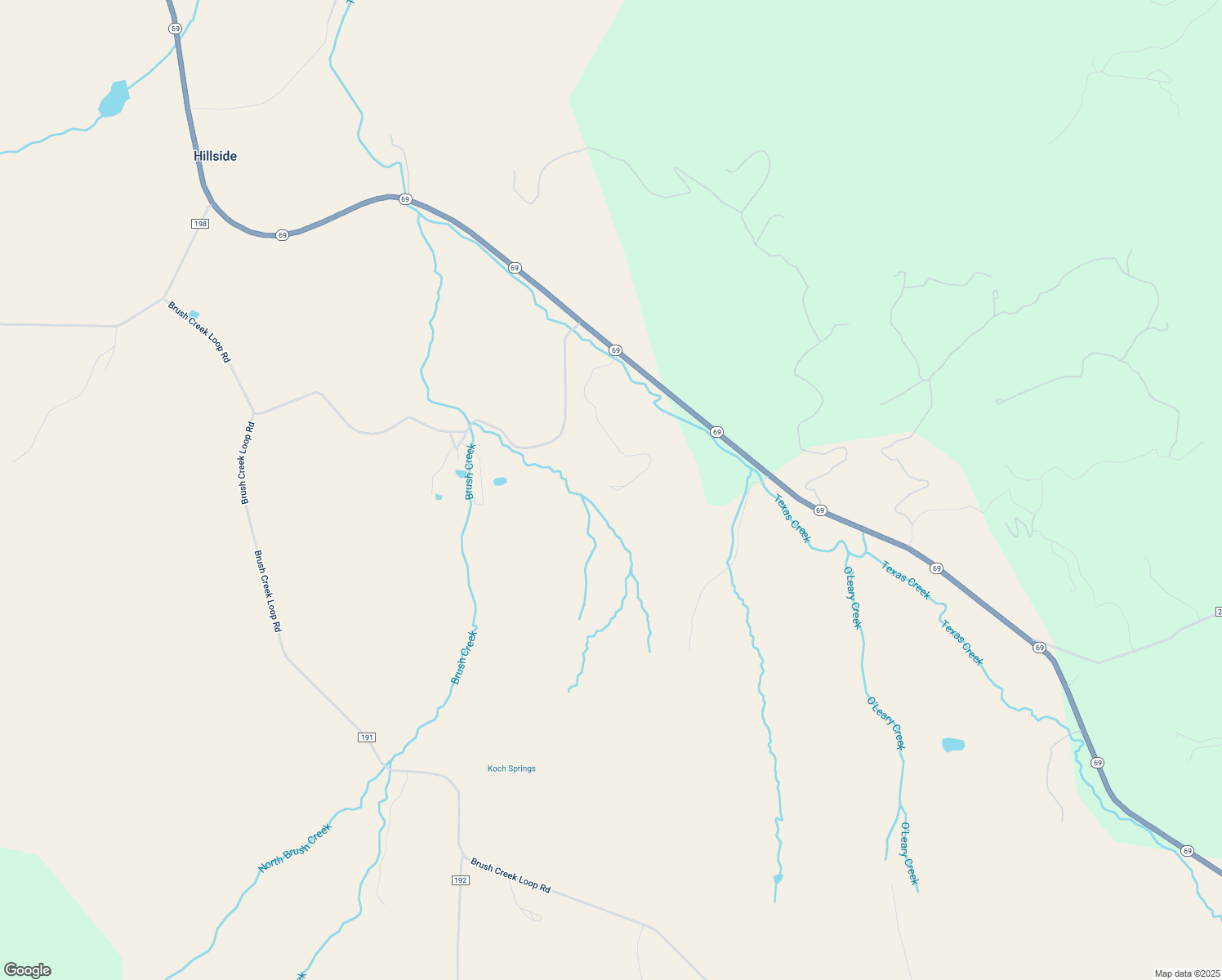 map of restaurants, bars, coffee shops, grocery stores, and more near 70377 Colorado 69 in Westcliffe