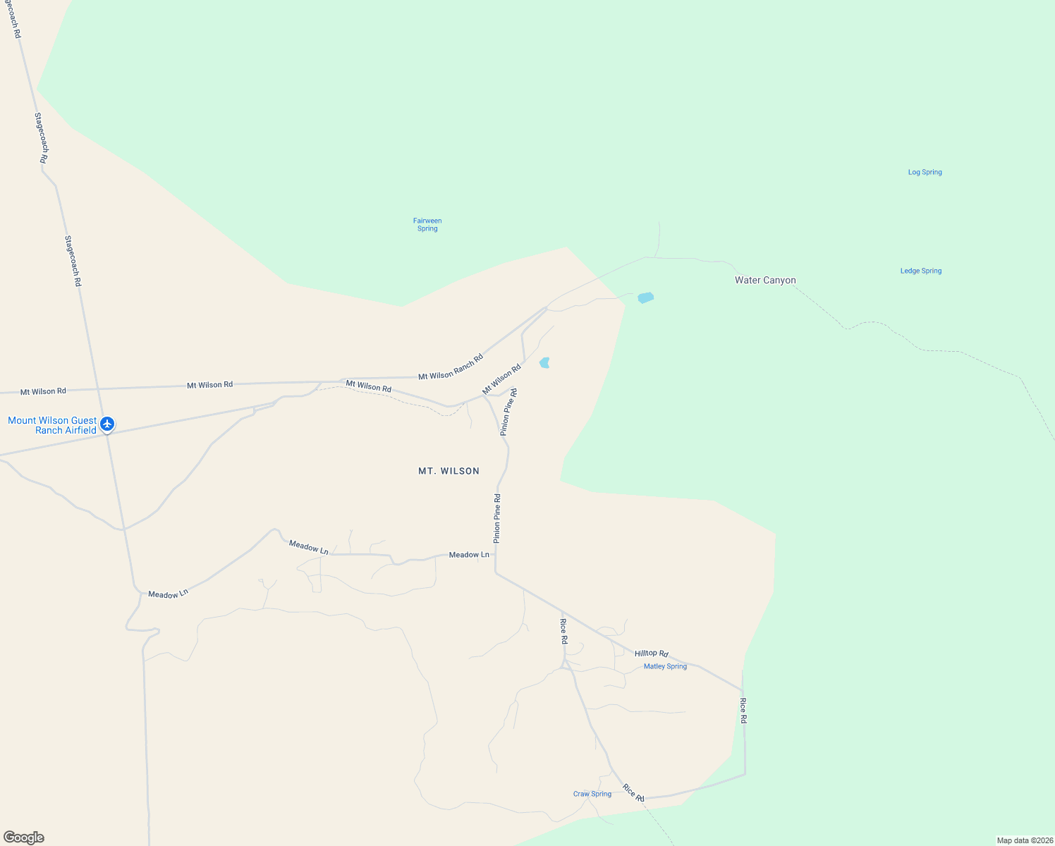 map of restaurants, bars, coffee shops, grocery stores, and more near Pinion Pine Road in Pioche