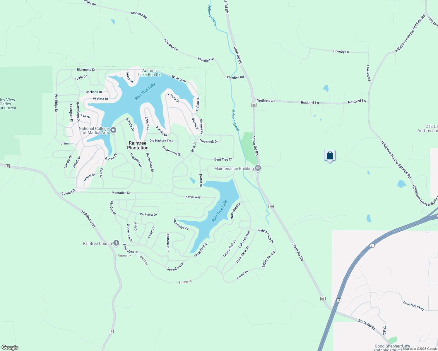 map of restaurants, bars, coffee shops, grocery stores, and more near 5660 Lake Hill Drive in Hillsboro
