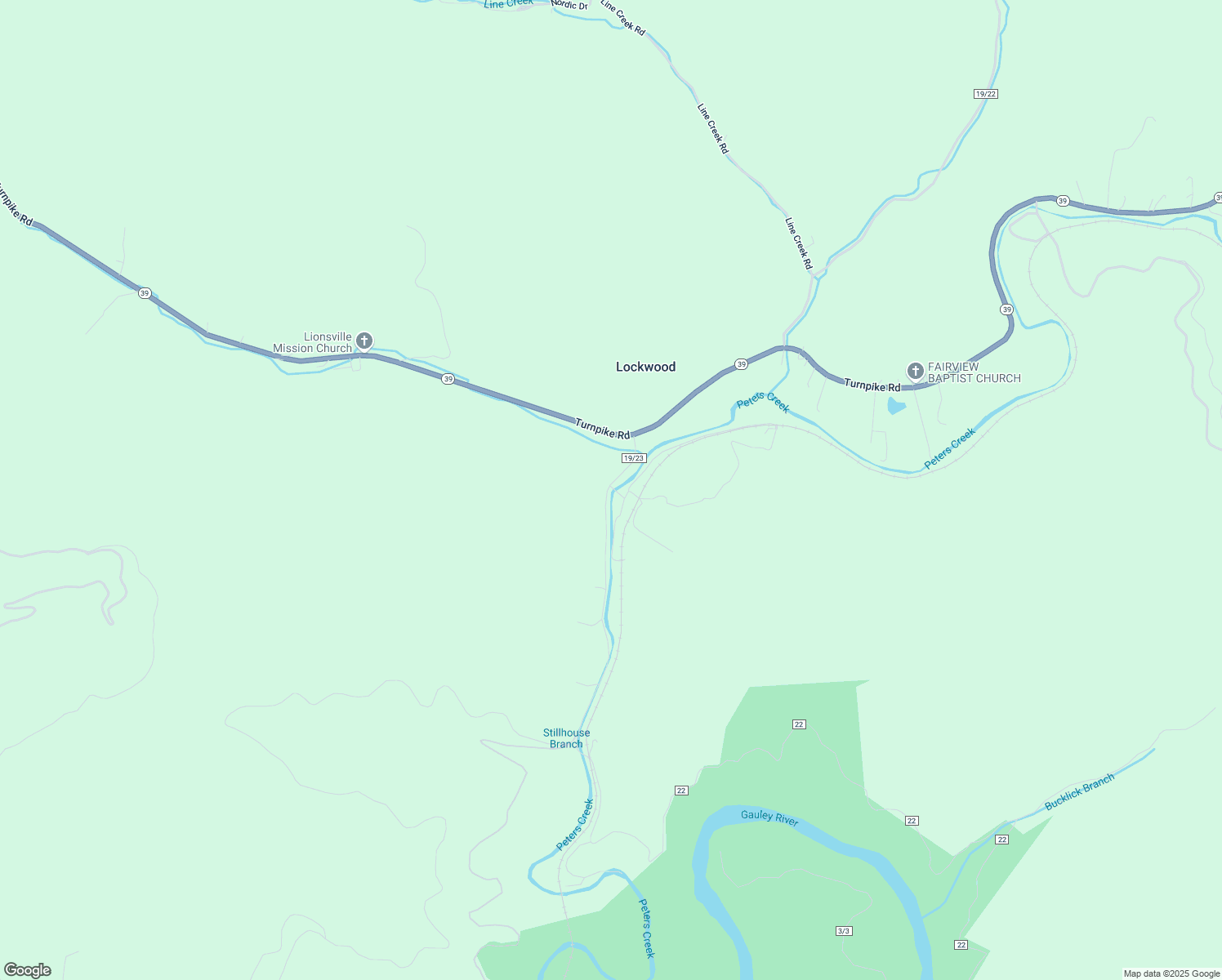 map of restaurants, bars, coffee shops, grocery stores, and more near Panther Mountain in Summersville