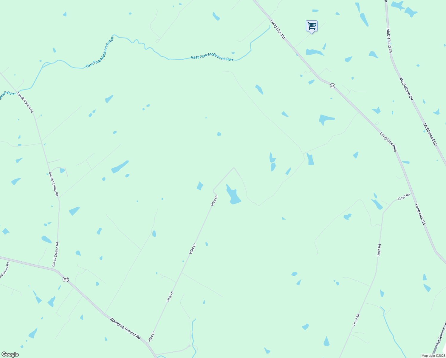 map of restaurants, bars, coffee shops, grocery stores, and more near 310 Viley Lane in Georgetown